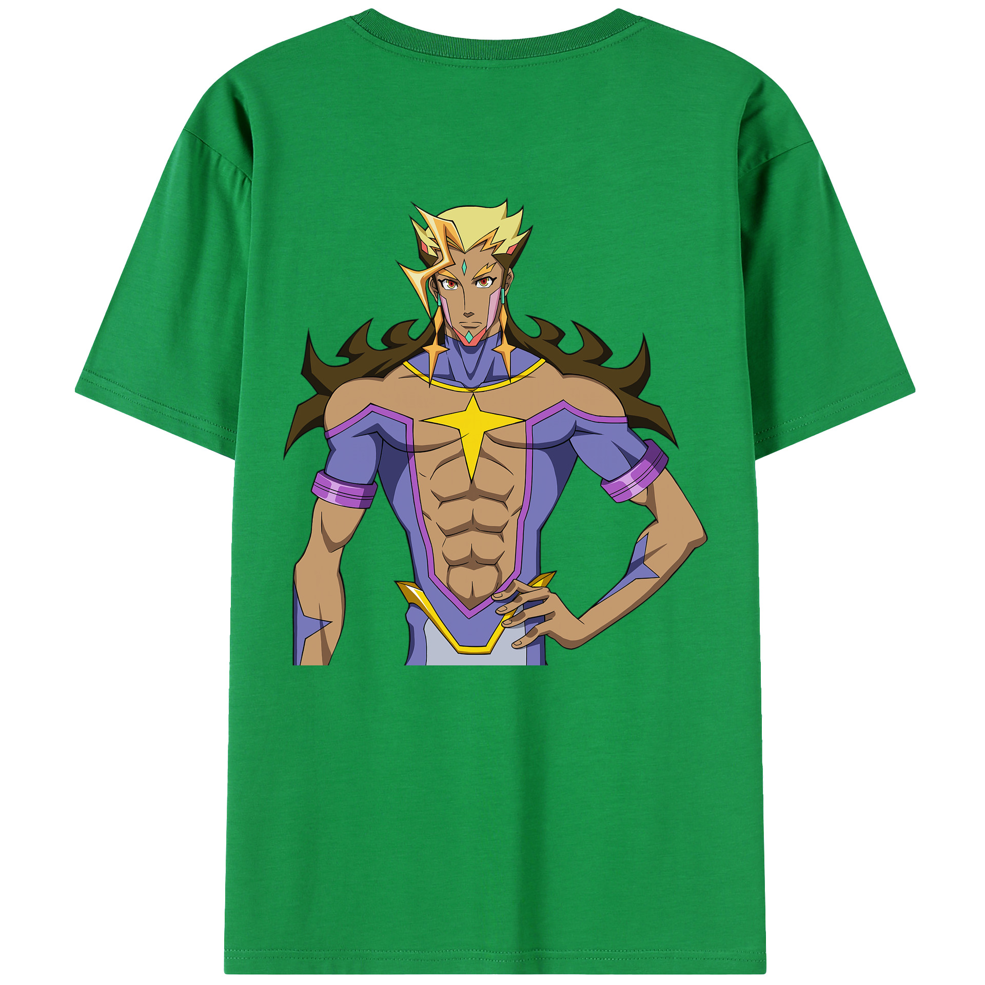 （画像用） 遊☆戯☆王 Yu-Gi-Oh! レディース半袖Tシャツ(バックプリント)