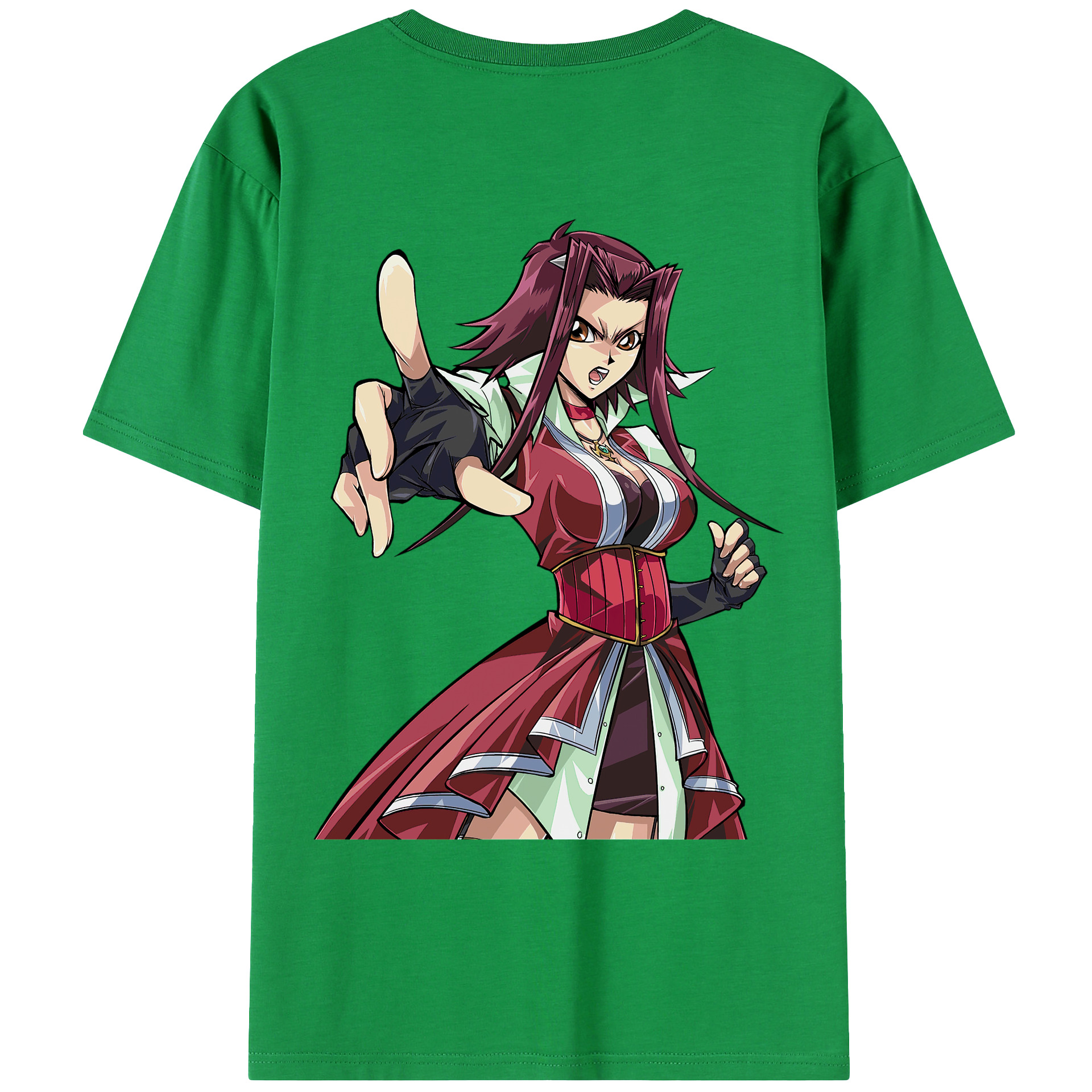 （画像用） 遊☆戯☆王 Yu-Gi-Oh! レディース半袖Tシャツ(バックプリント)