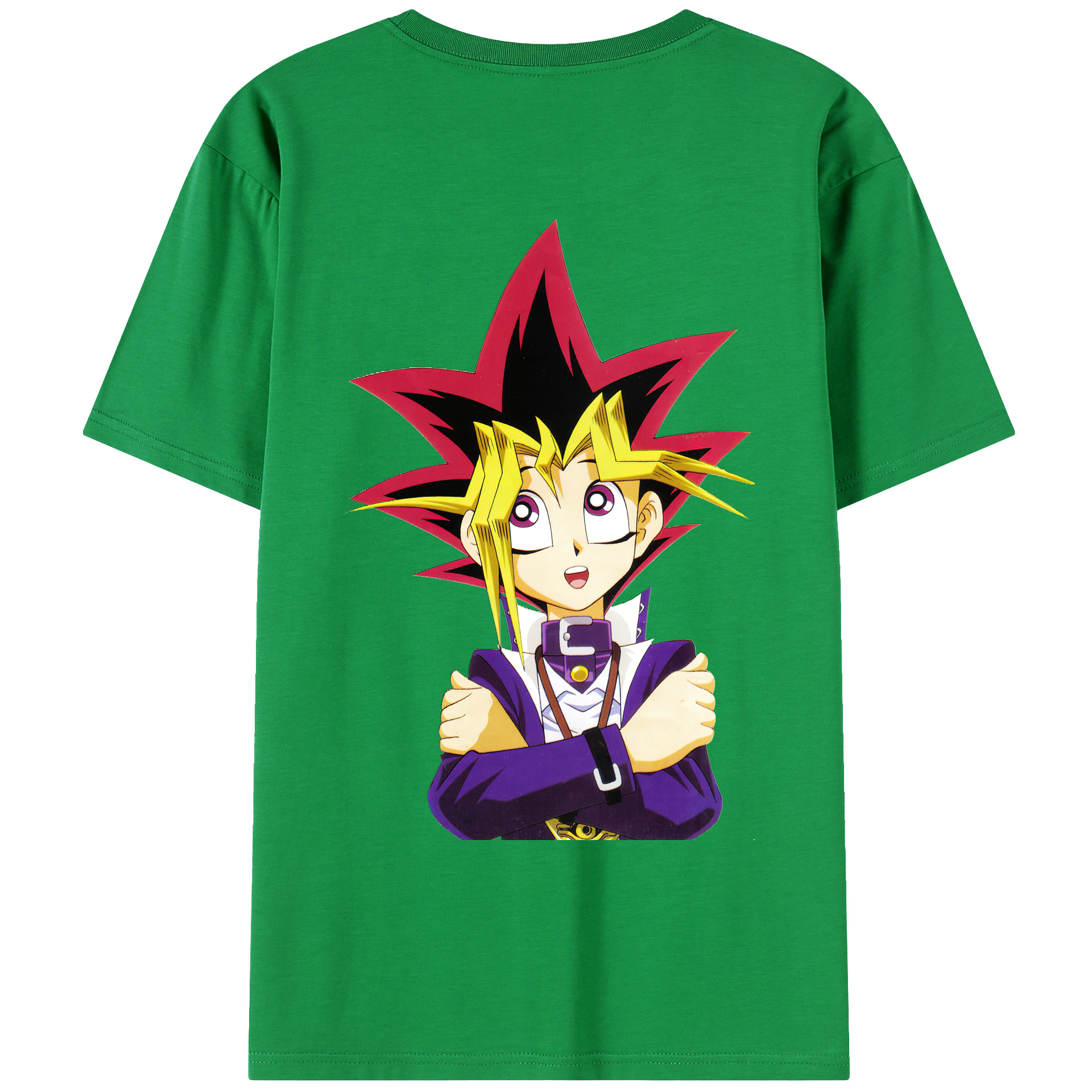 （画像用） 遊☆戯☆王 Yu-Gi-Oh! レディース半袖Tシャツ(バックプリント)