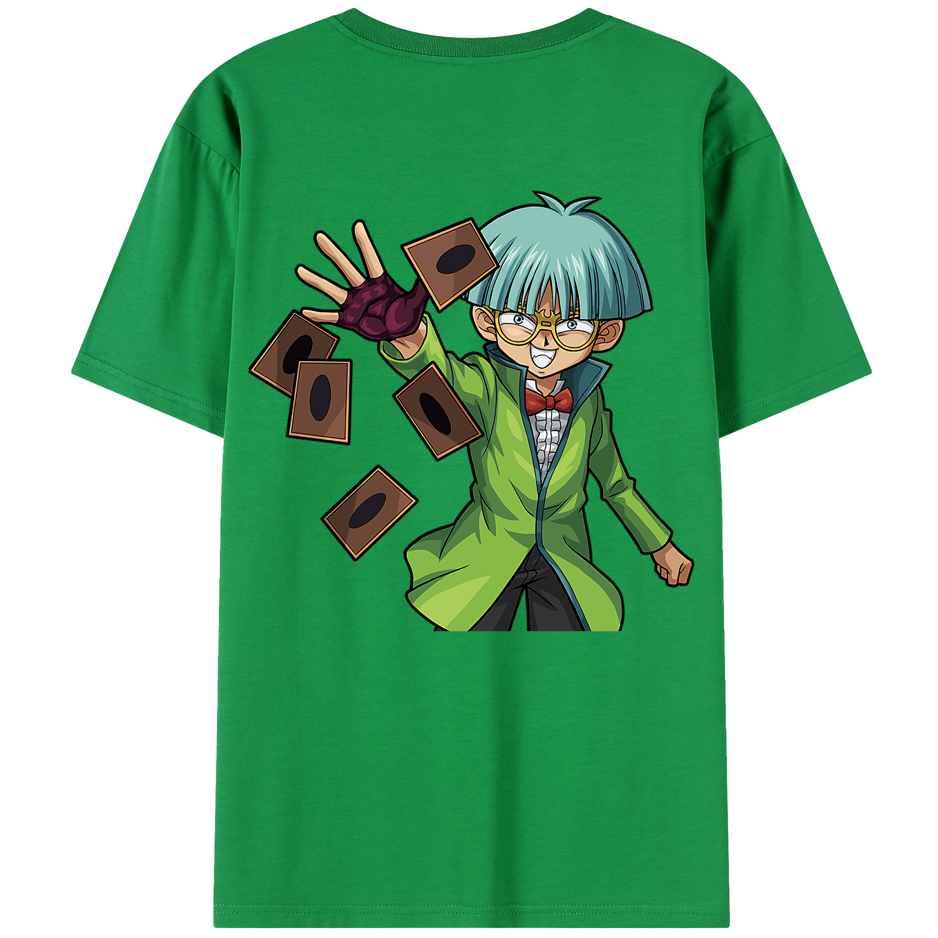 （画像用） 遊☆戯☆王 Yu-Gi-Oh! レディース半袖Tシャツ(バックプリント)