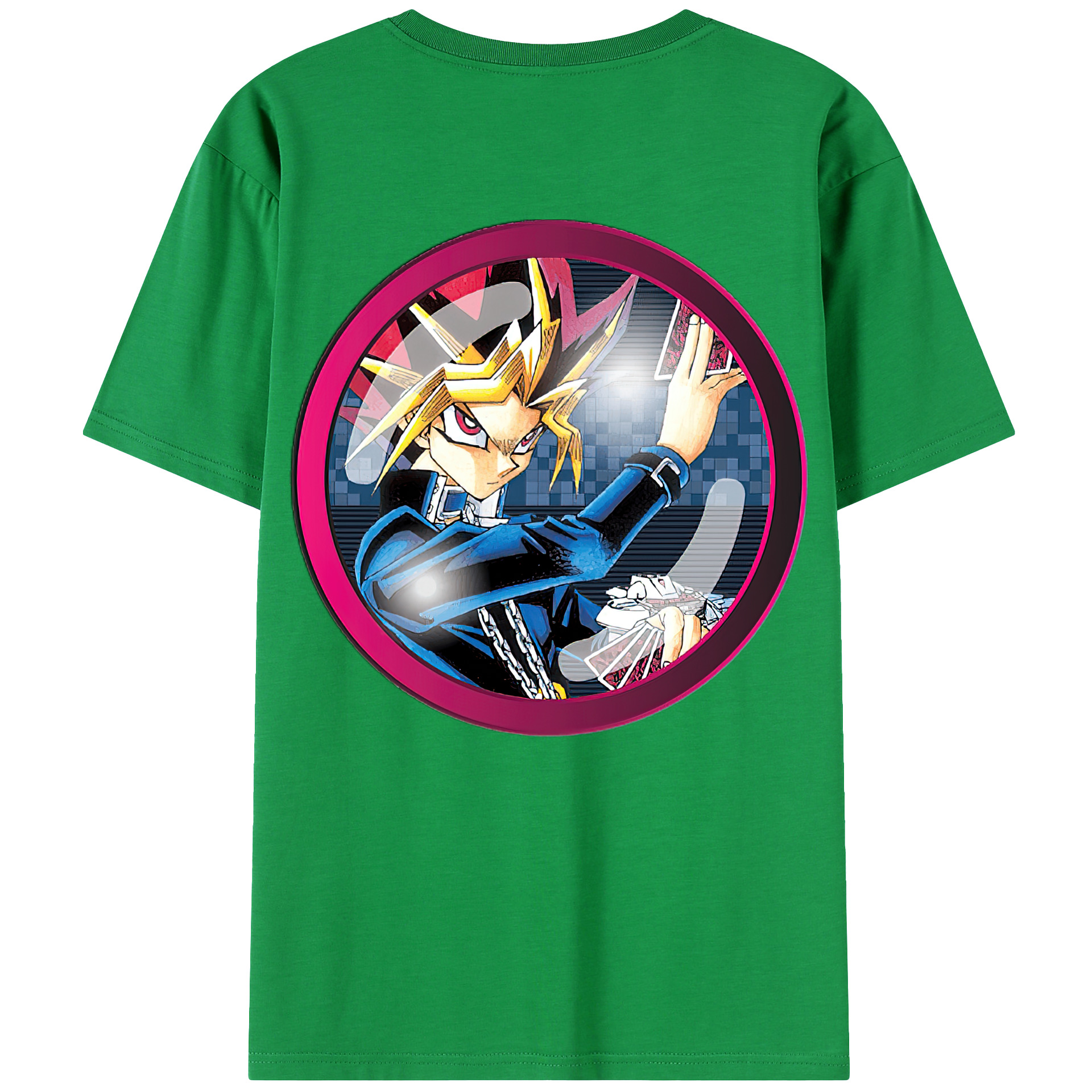 （画像用） 遊☆戯☆王 Yu-Gi-Oh! レディース半袖Tシャツ(バックプリント)