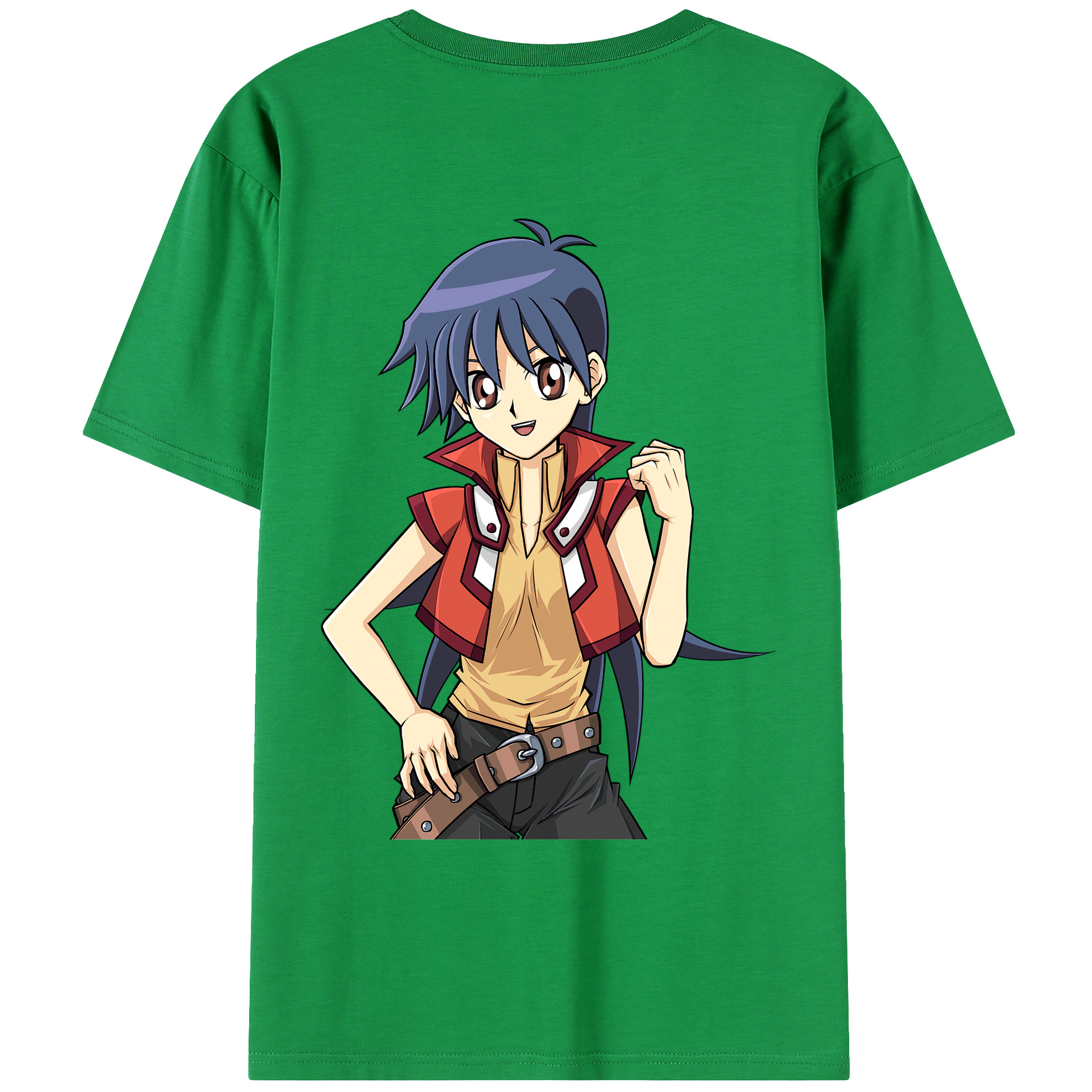 遊☆戯☆王 Yu-Gi-Oh! レディース半袖Tシャツ(バックプリント)