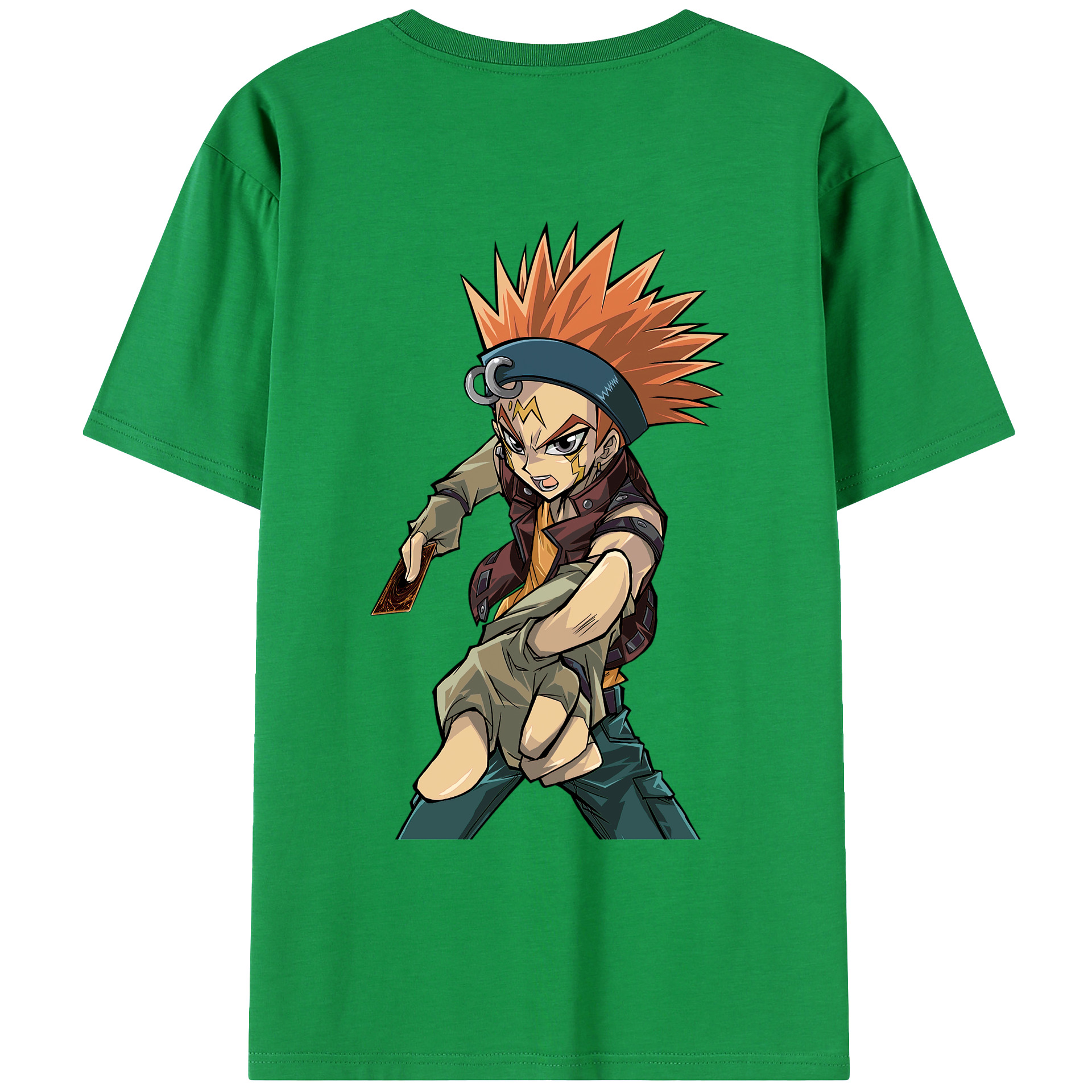 遊☆戯☆王 Yu-Gi-Oh! レディース半袖Tシャツ(バックプリント)
