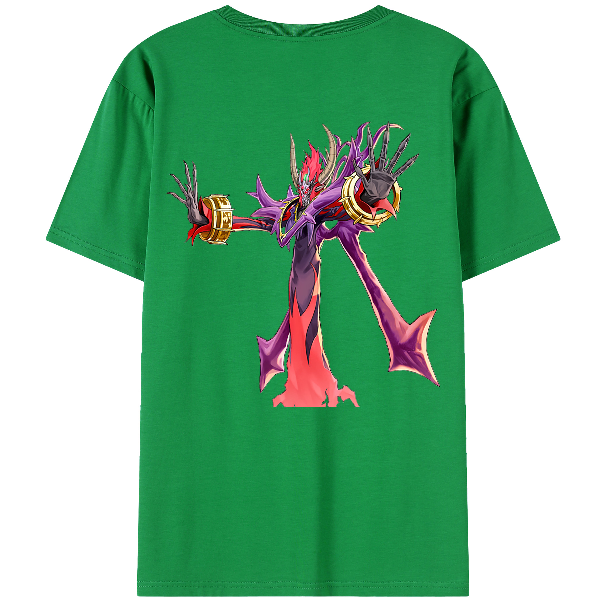 （画像用） 遊☆戯☆王 Yu-Gi-Oh! レディース半袖Tシャツ(バックプリント)