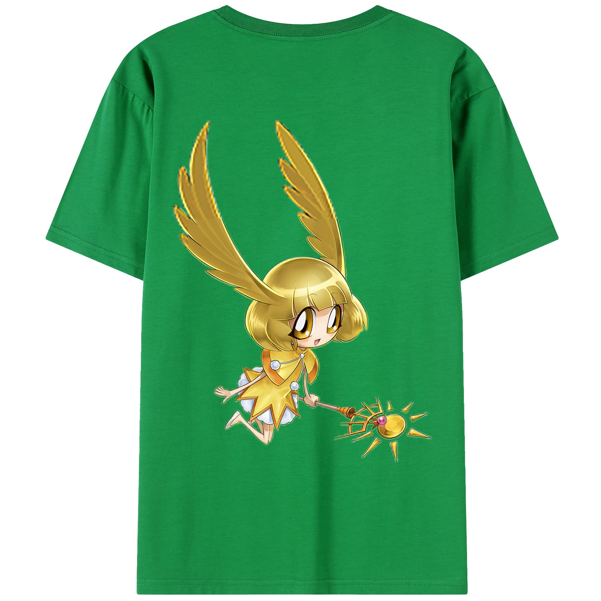 （画像用） 遊☆戯☆王 Yu-Gi-Oh! レディース半袖Tシャツ(バックプリント)