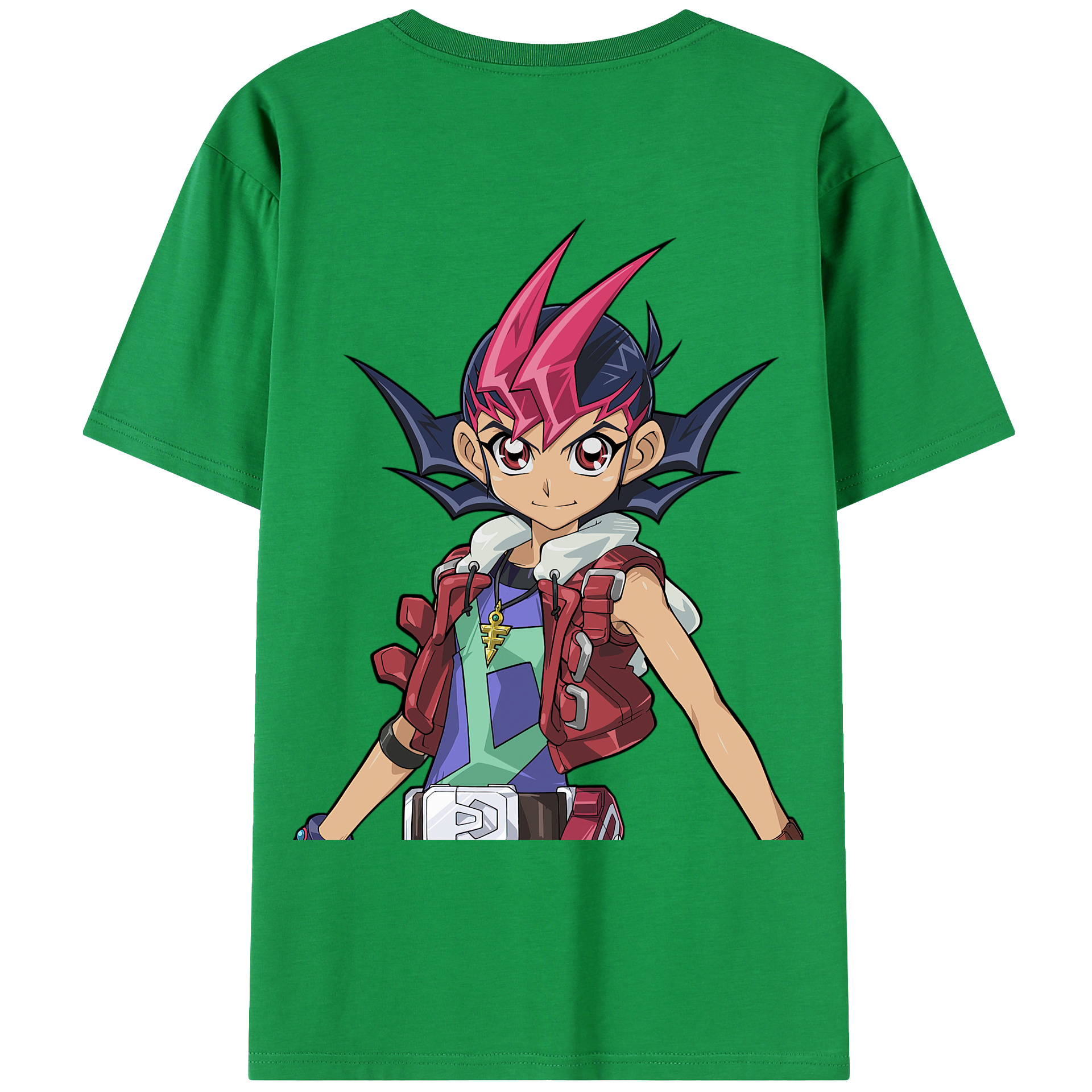 （画像用） 遊☆戯☆王 Yu-Gi-Oh! レディース半袖Tシャツ(バックプリント)