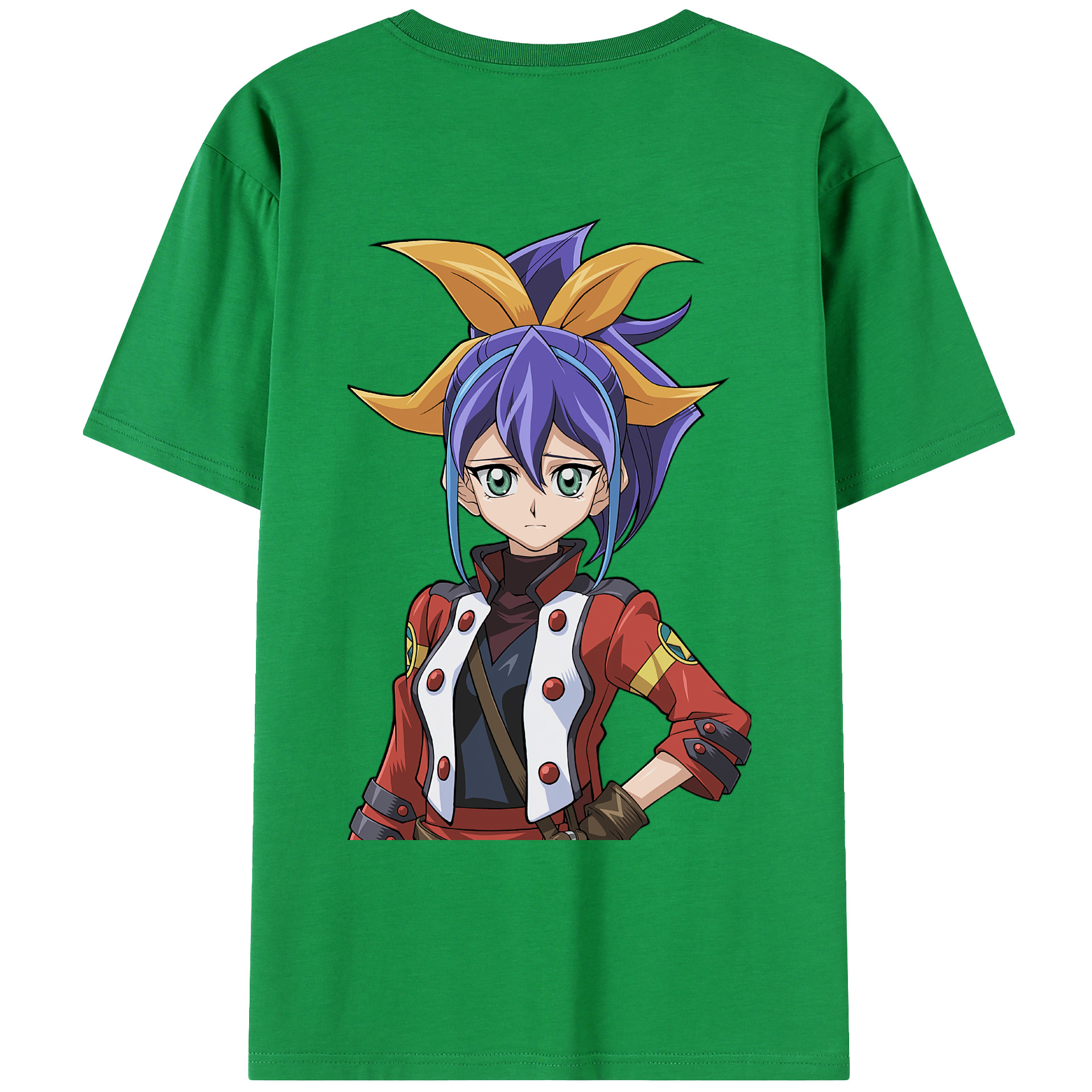 （画像用） 遊☆戯☆王 Yu-Gi-Oh! レディース半袖Tシャツ(バックプリント)