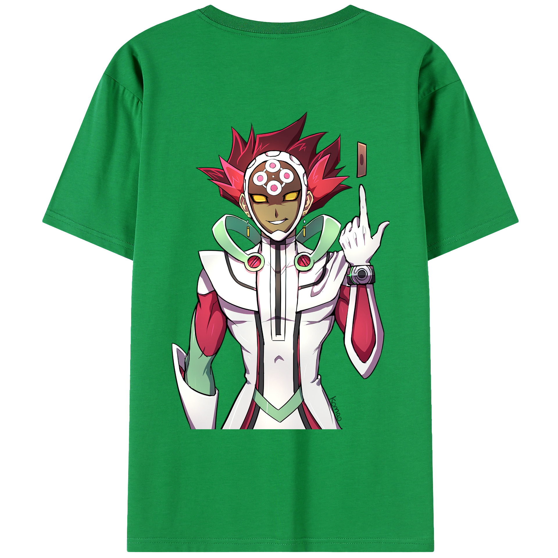 （画像用） 遊☆戯☆王 Yu-Gi-Oh! レディース半袖Tシャツ(バックプリント)