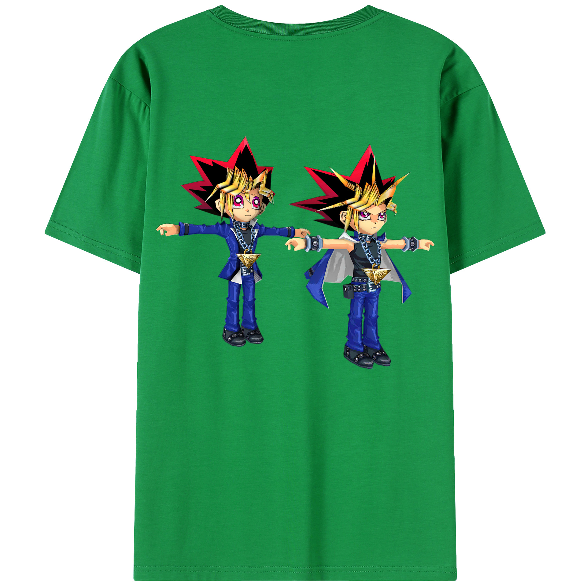 （画像用） 遊☆戯☆王 Yu-Gi-Oh! レディース半袖Tシャツ(バックプリント)