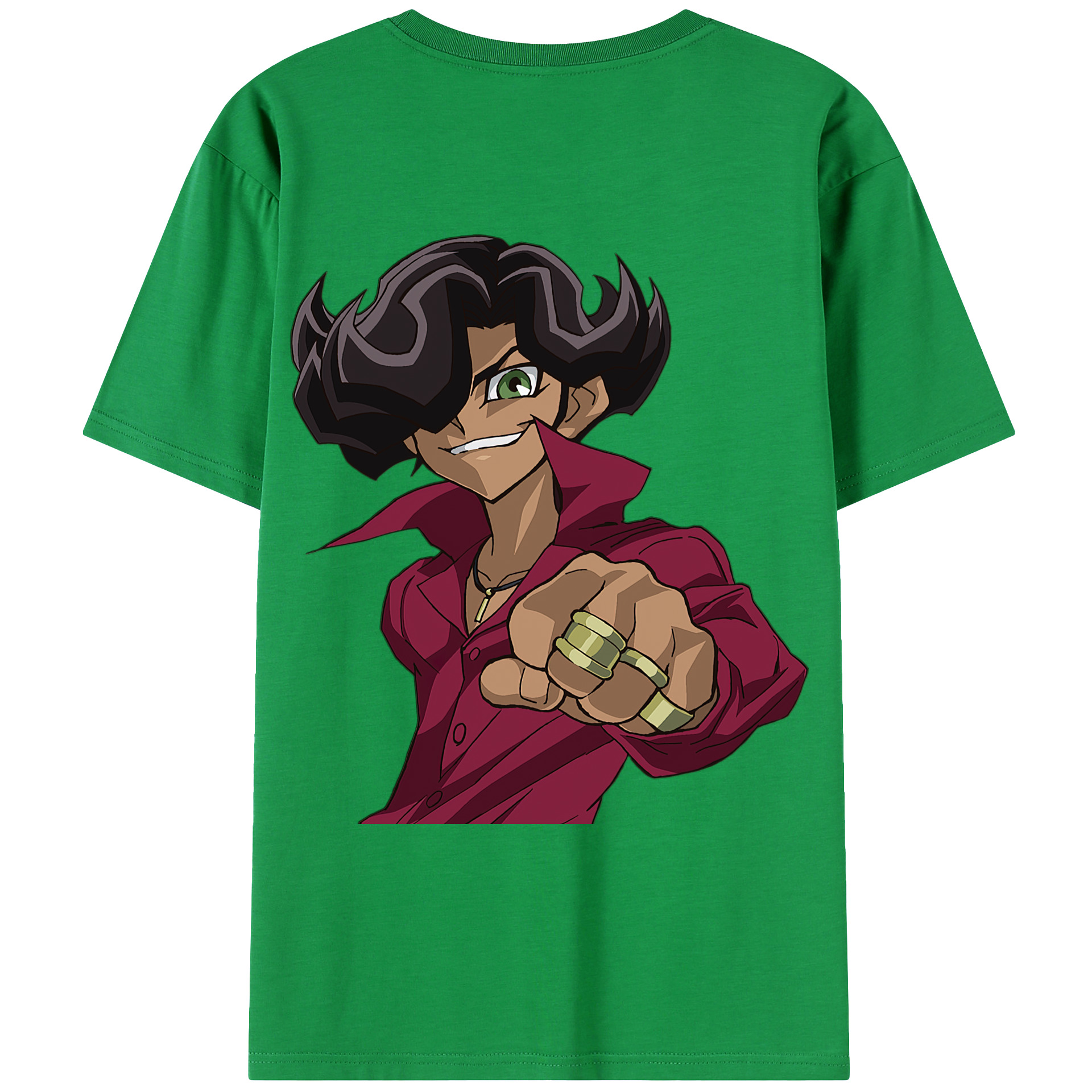 （画像用） 遊☆戯☆王 Yu-Gi-Oh! レディース半袖Tシャツ(バックプリント)