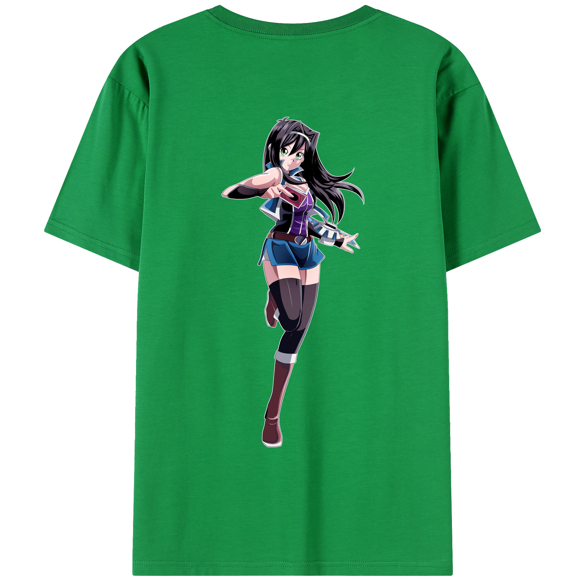 （画像用） 遊☆戯☆王 Yu-Gi-Oh! レディース半袖Tシャツ(バックプリント)