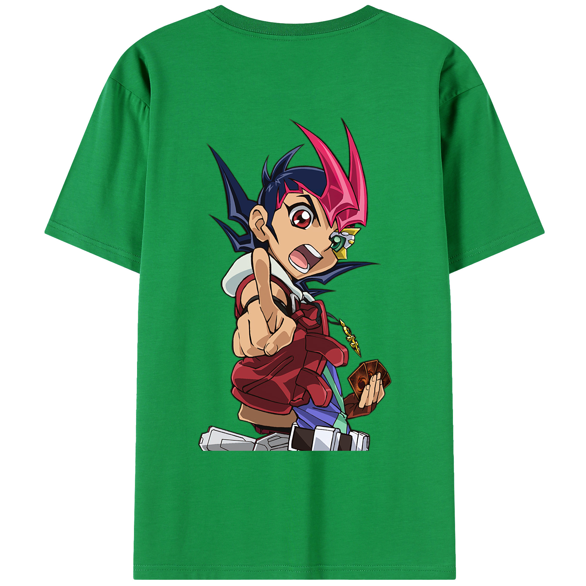 （画像用） 遊☆戯☆王 Yu-Gi-Oh! レディース半袖Tシャツ(バックプリント)