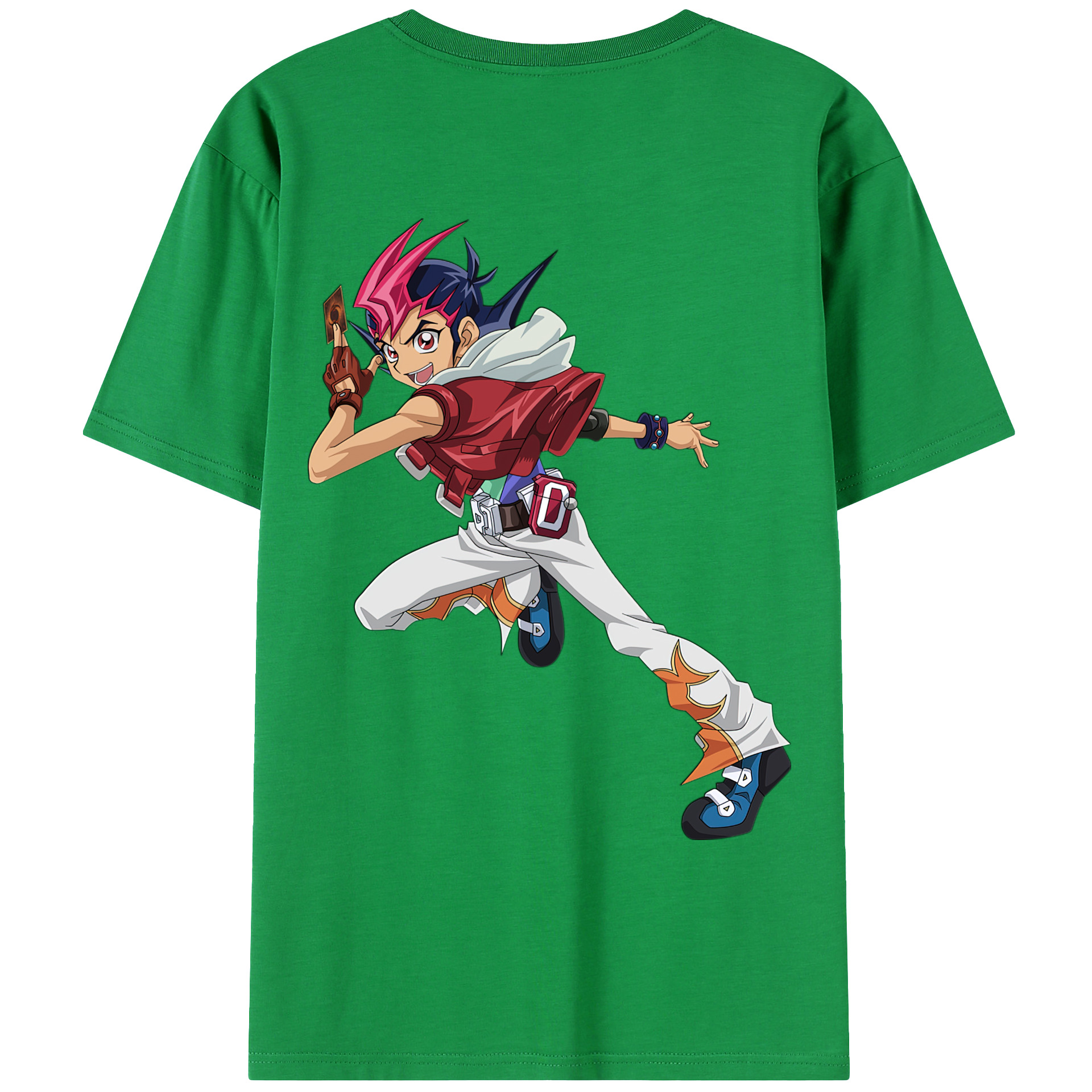 （画像用） 遊☆戯☆王 Yu-Gi-Oh! レディース半袖Tシャツ(バックプリント)