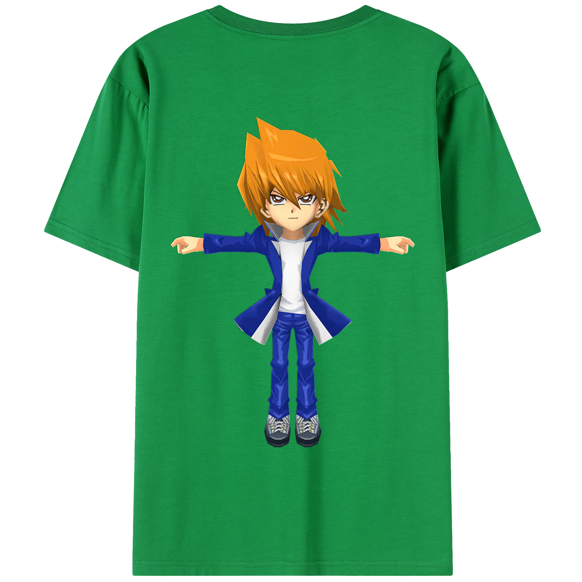 （画像用） 遊☆戯☆王 Yu-Gi-Oh! レディース半袖Tシャツ(バックプリント)