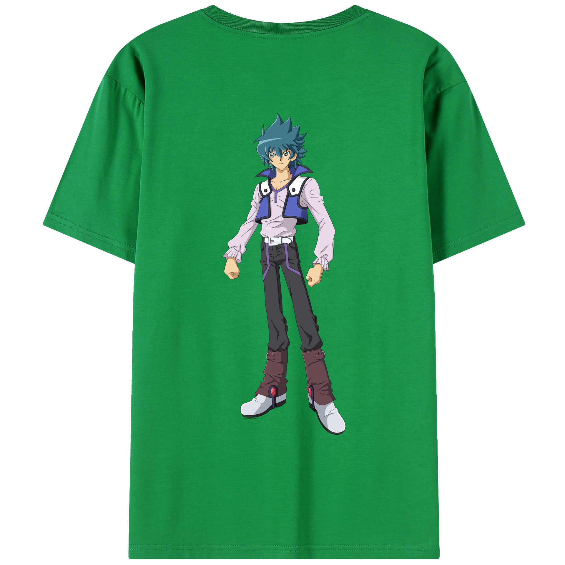 （画像用） 遊☆戯☆王 Yu-Gi-Oh! レディース半袖Tシャツ(バックプリント)