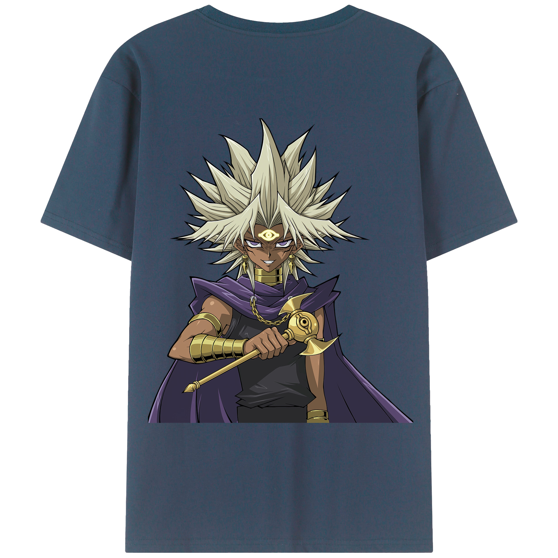 （画像用） 遊☆戯☆王 Yu-Gi-Oh! レディース半袖Tシャツ(バックプリント)