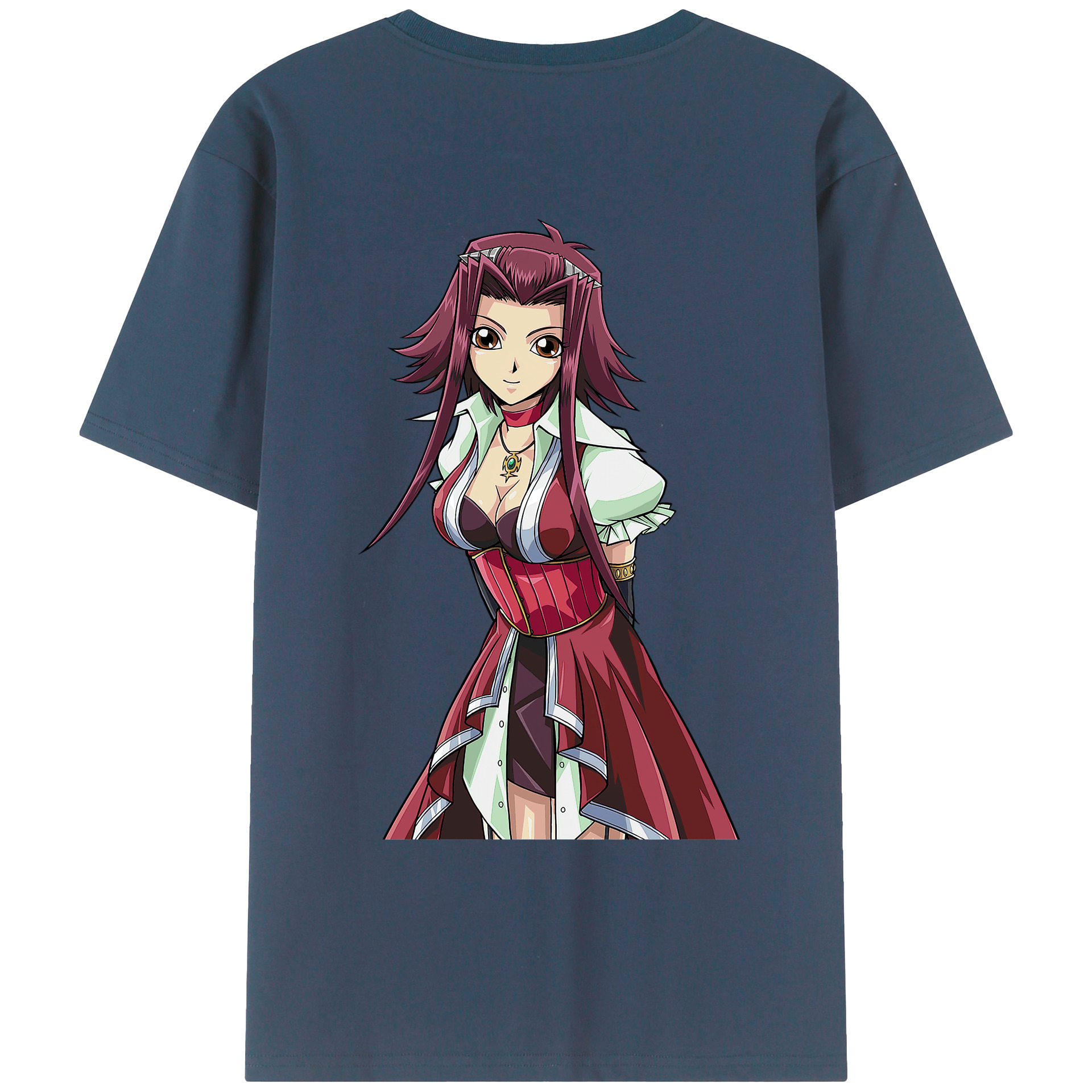 （画像用） 遊☆戯☆王 Yu-Gi-Oh! レディース半袖Tシャツ(バックプリント)