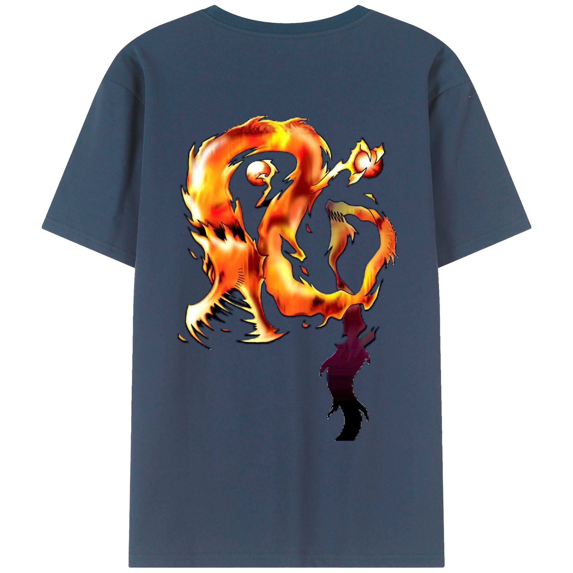 （画像用） 遊☆戯☆王 Yu-Gi-Oh! レディース半袖Tシャツ(バックプリント)