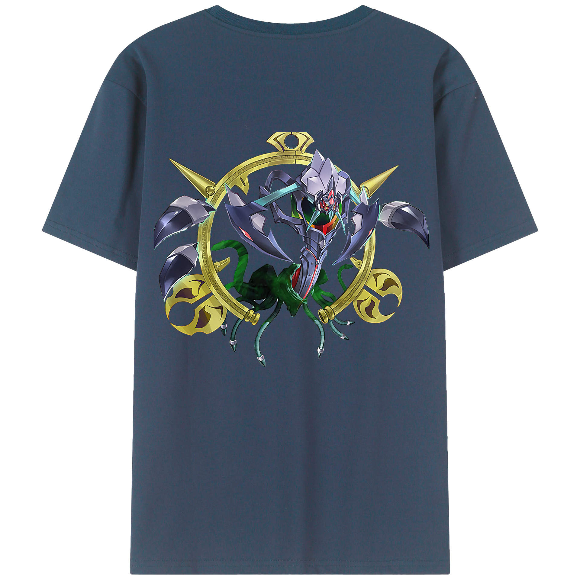（画像用） 遊☆戯☆王 Yu-Gi-Oh! レディース半袖Tシャツ(バックプリント)