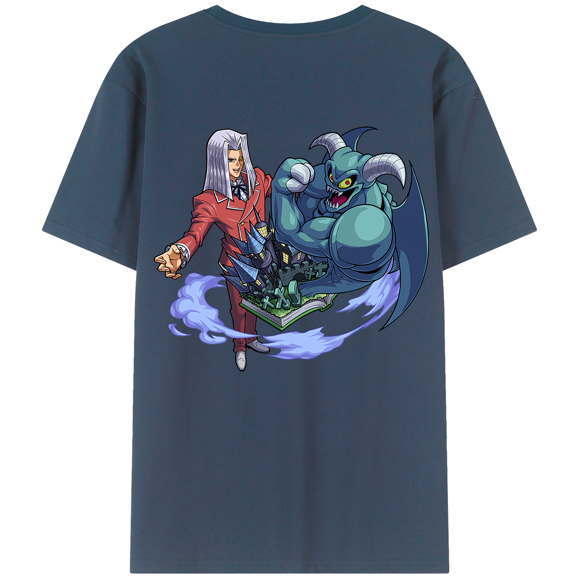 （画像用） 遊☆戯☆王 Yu-Gi-Oh! レディース半袖Tシャツ(バックプリント)
