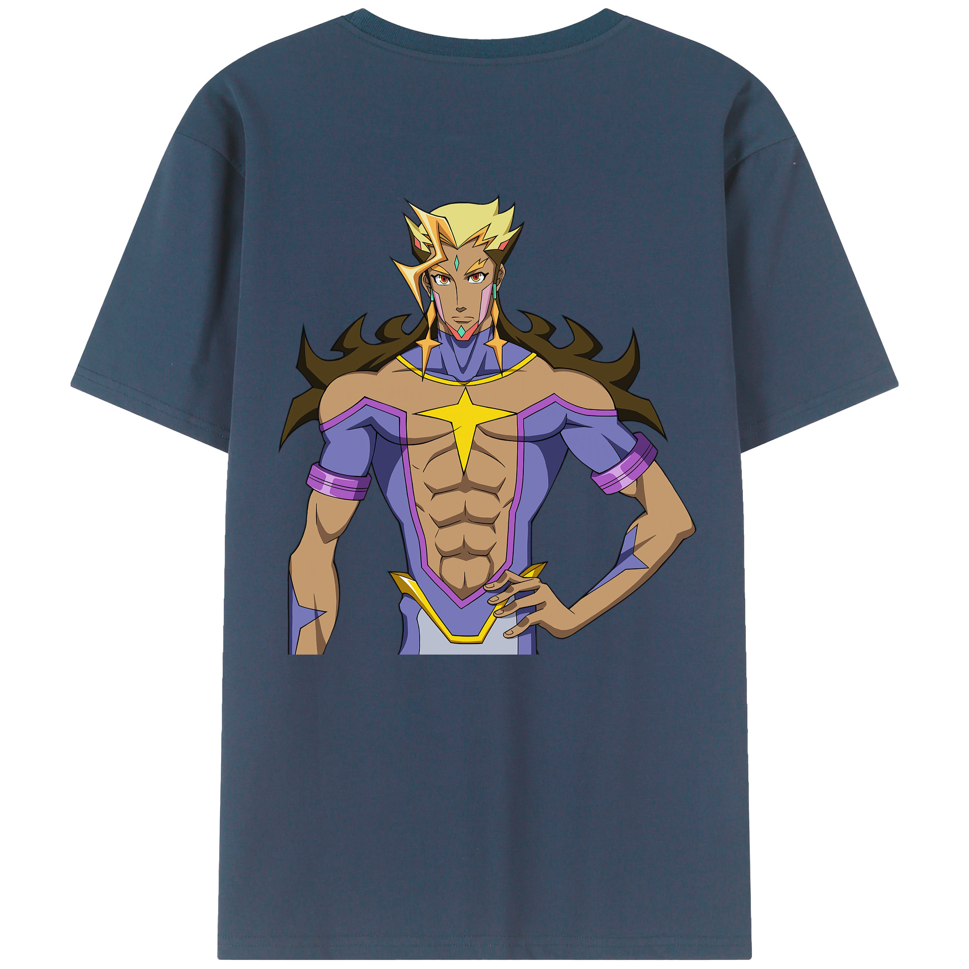 （画像用） 遊☆戯☆王 Yu-Gi-Oh! レディース半袖Tシャツ(バックプリント)