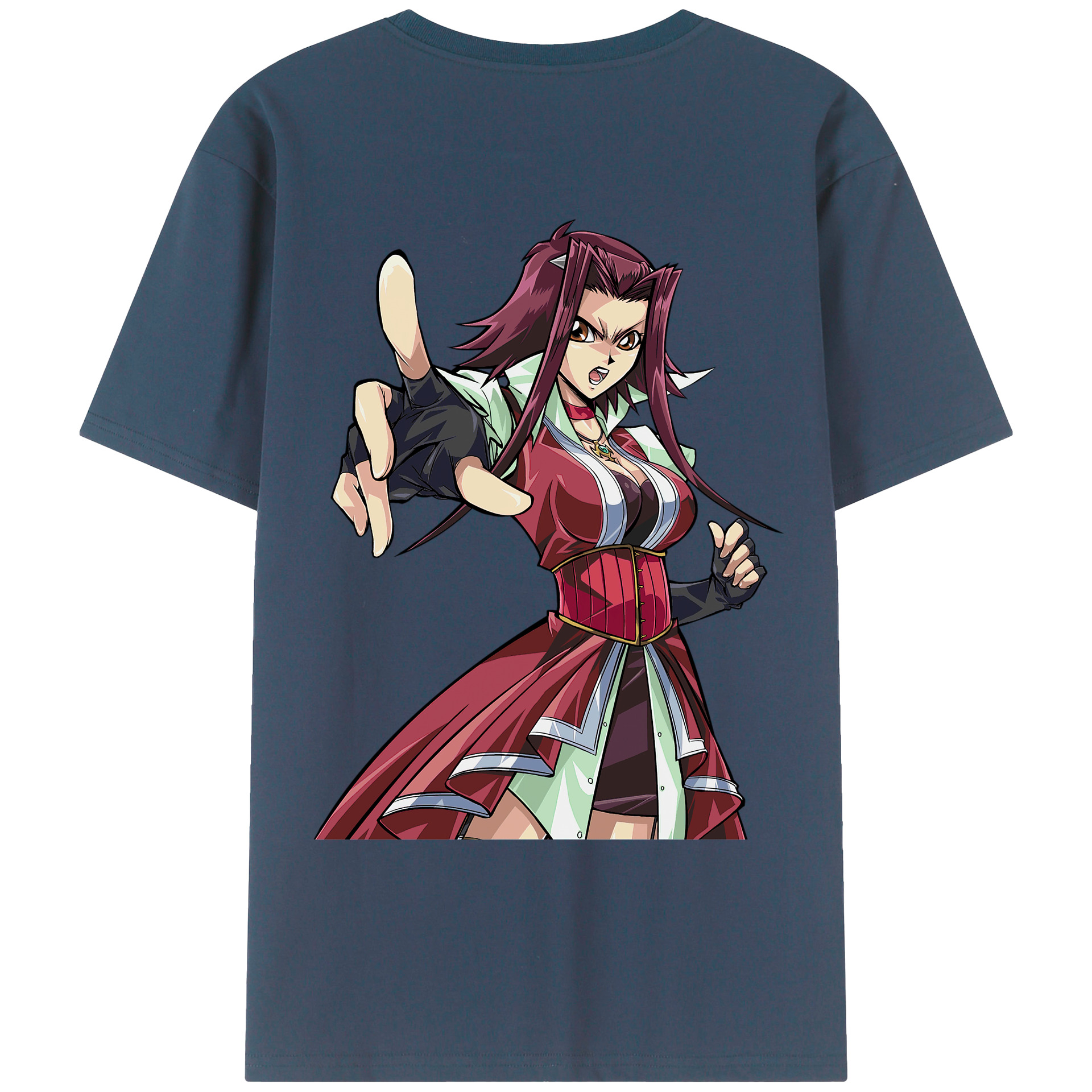 （画像用） 遊☆戯☆王 Yu-Gi-Oh! レディース半袖Tシャツ(バックプリント)