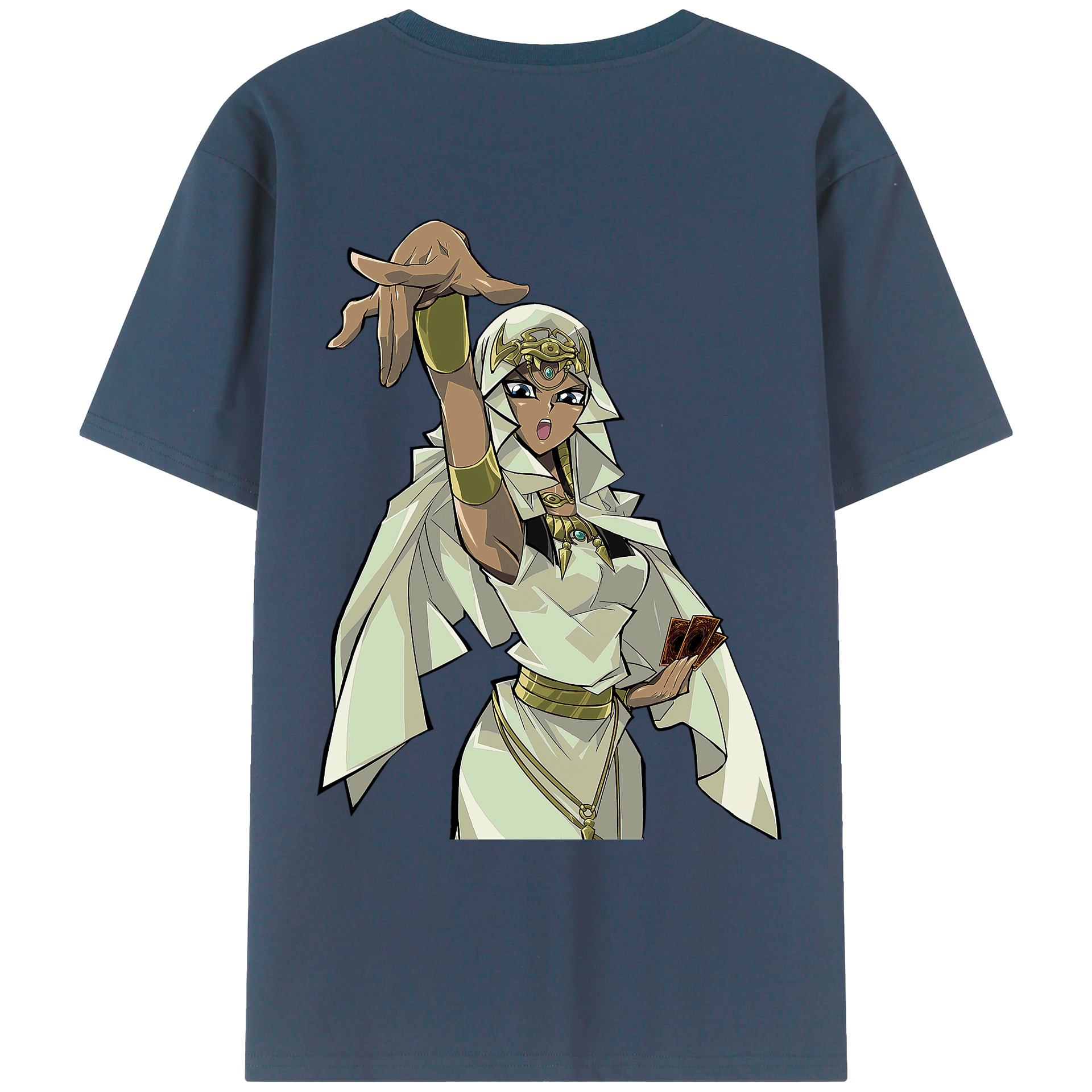 （画像用） 遊☆戯☆王 Yu-Gi-Oh! レディース半袖Tシャツ(バックプリント)