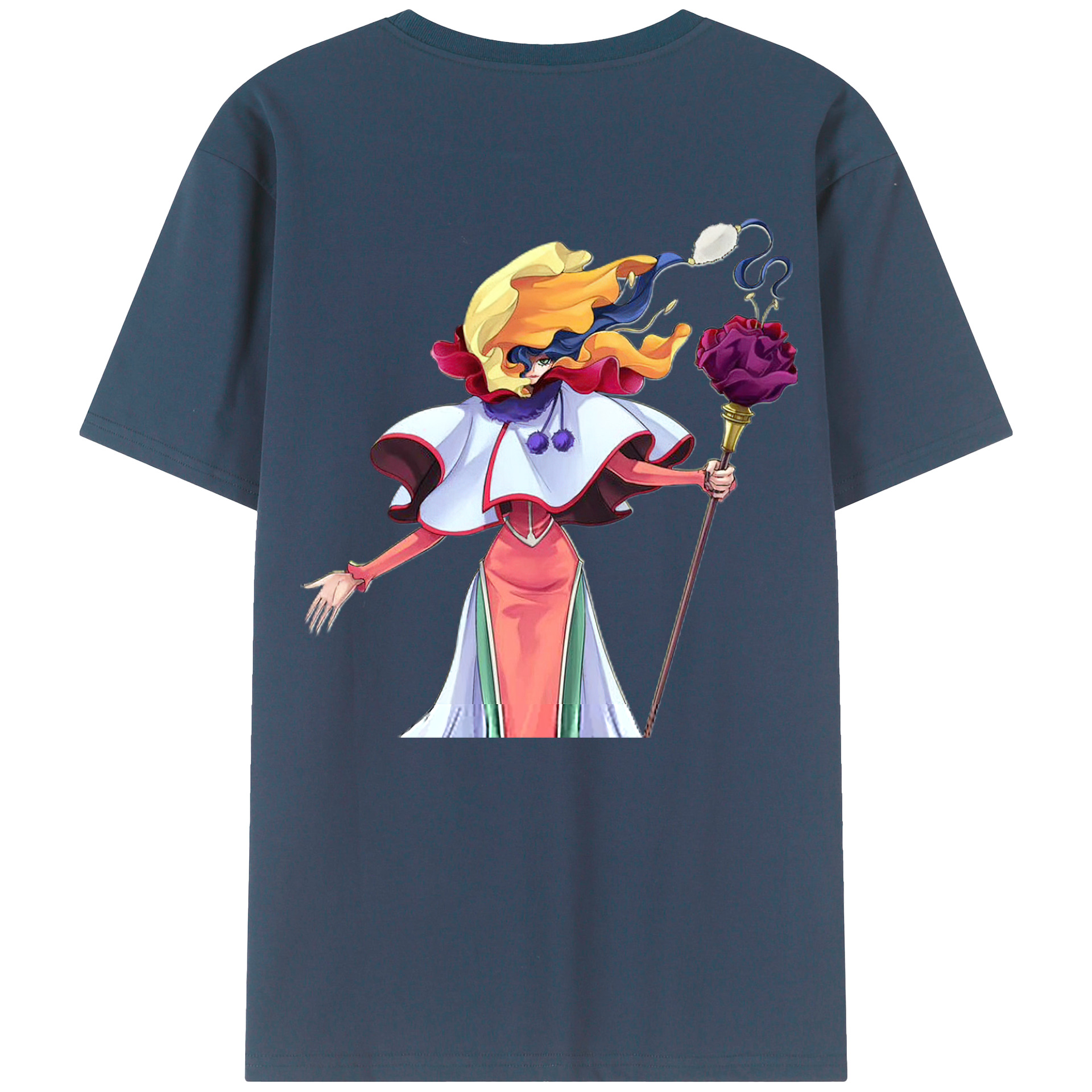 （画像用） 遊☆戯☆王 Yu-Gi-Oh! レディース半袖Tシャツ(バックプリント)