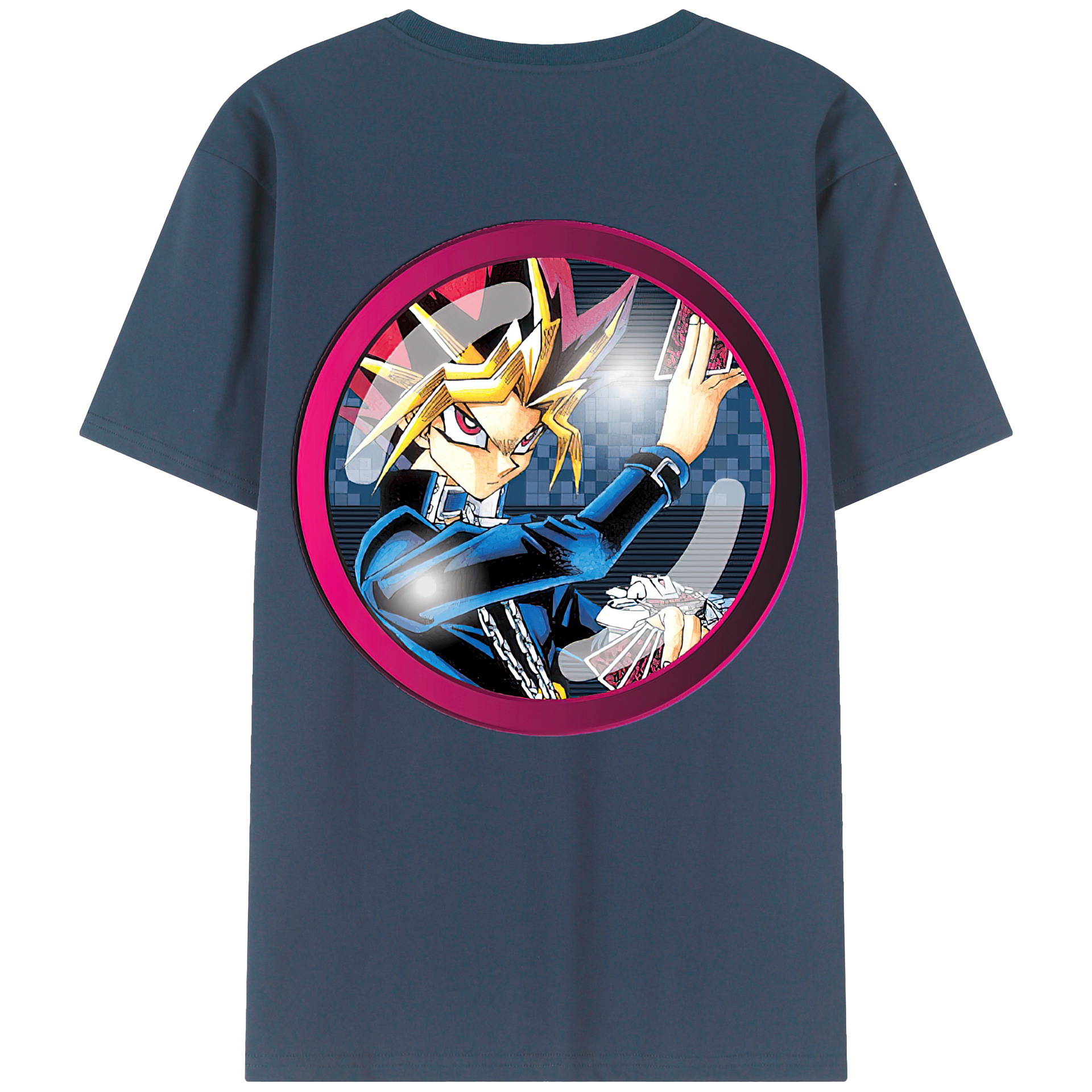 （画像用） 遊☆戯☆王 Yu-Gi-Oh! レディース半袖Tシャツ(バックプリント)