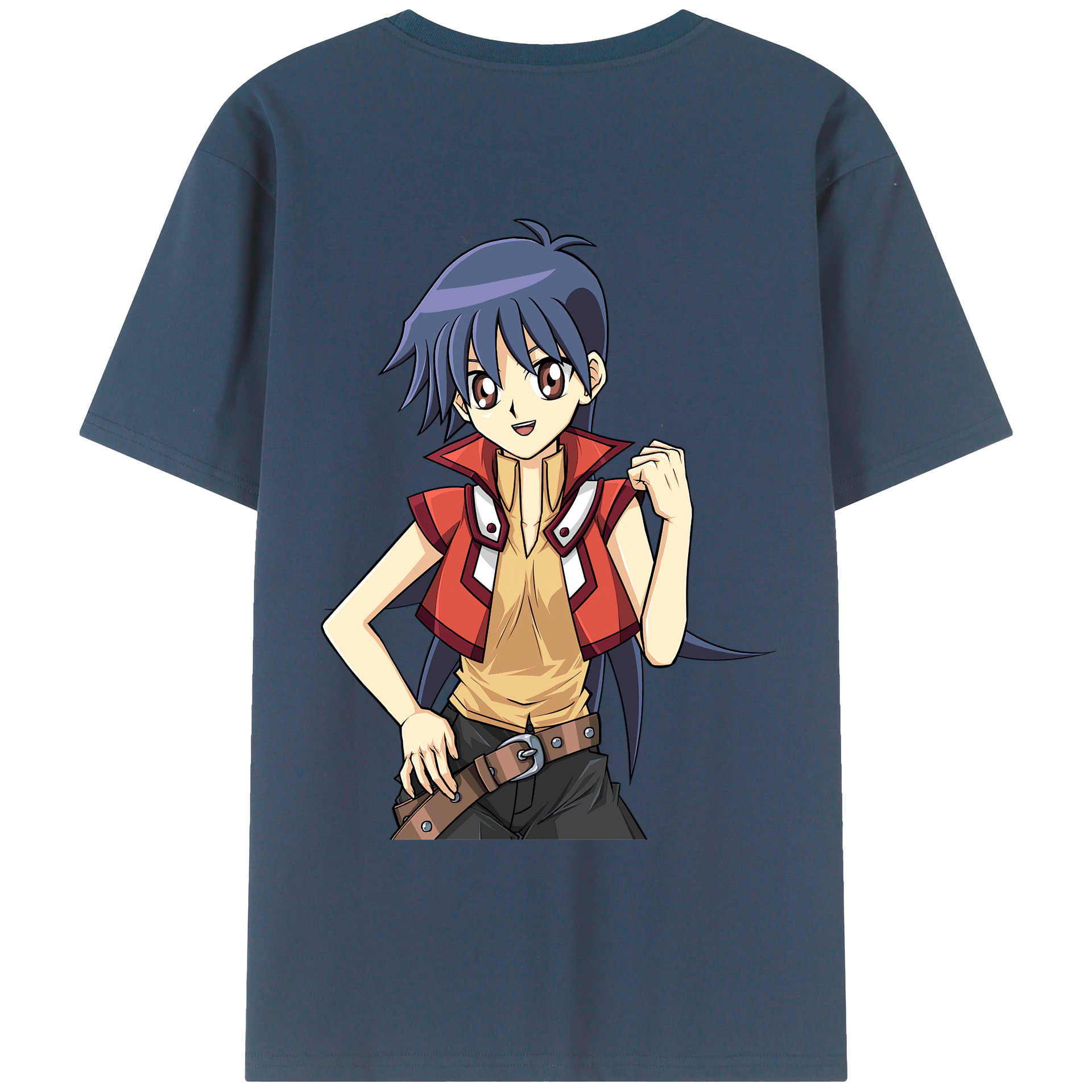 遊☆戯☆王 Yu-Gi-Oh! レディース半袖Tシャツ(バックプリント)