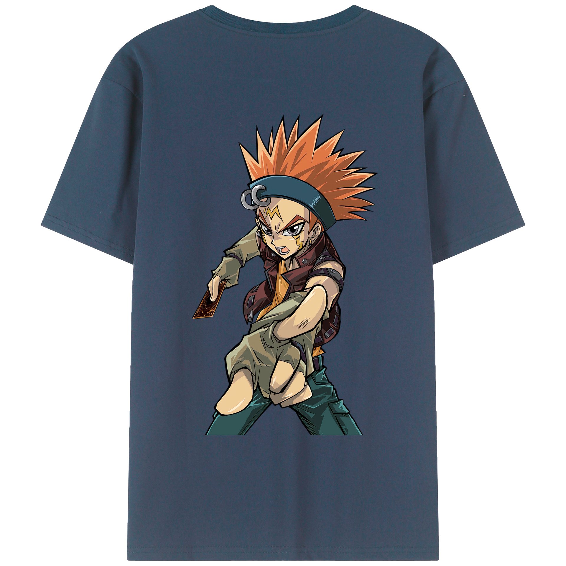 遊☆戯☆王 Yu-Gi-Oh! レディース半袖Tシャツ(バックプリント)