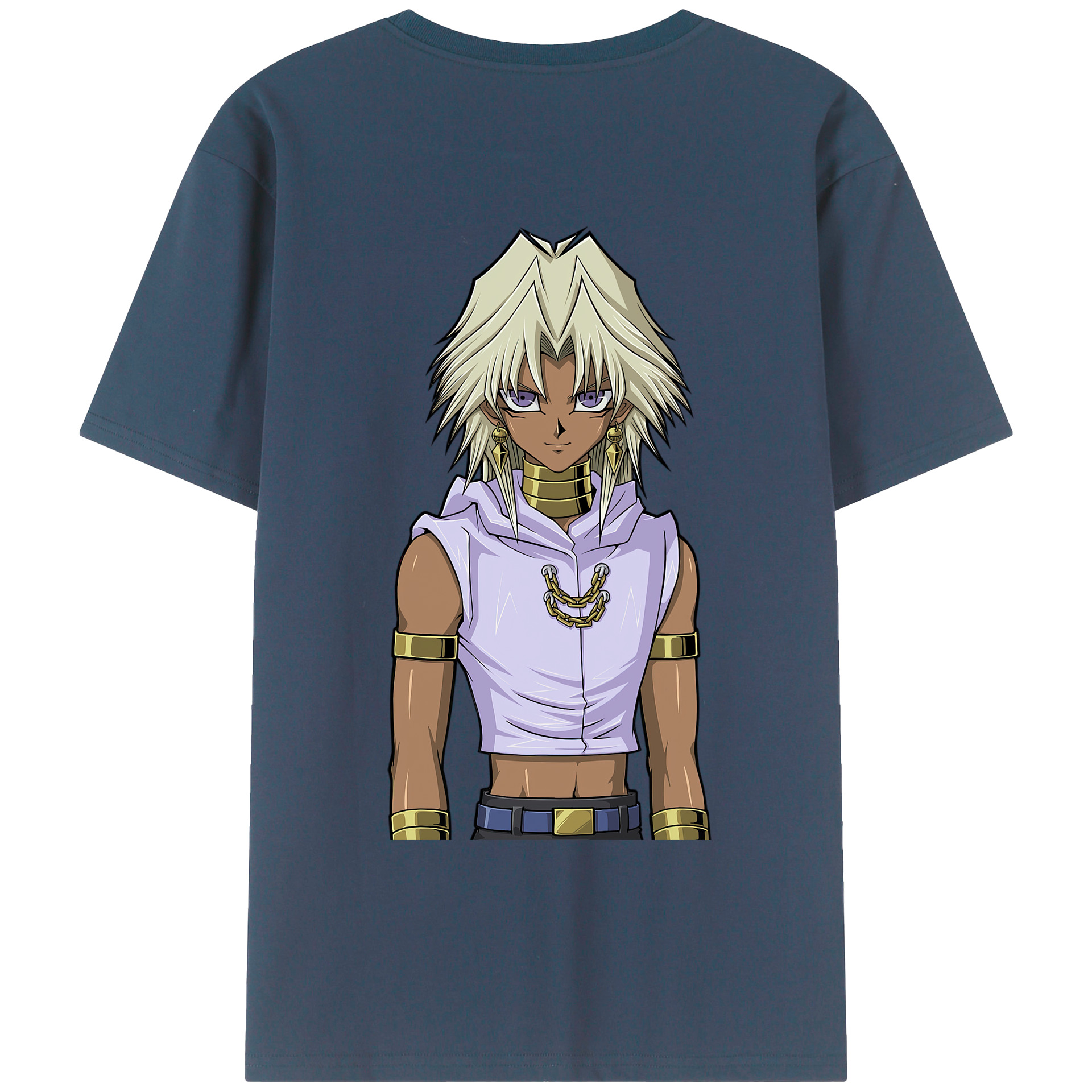 遊☆戯☆王 Yu-Gi-Oh! レディース半袖Tシャツ(バックプリント)
