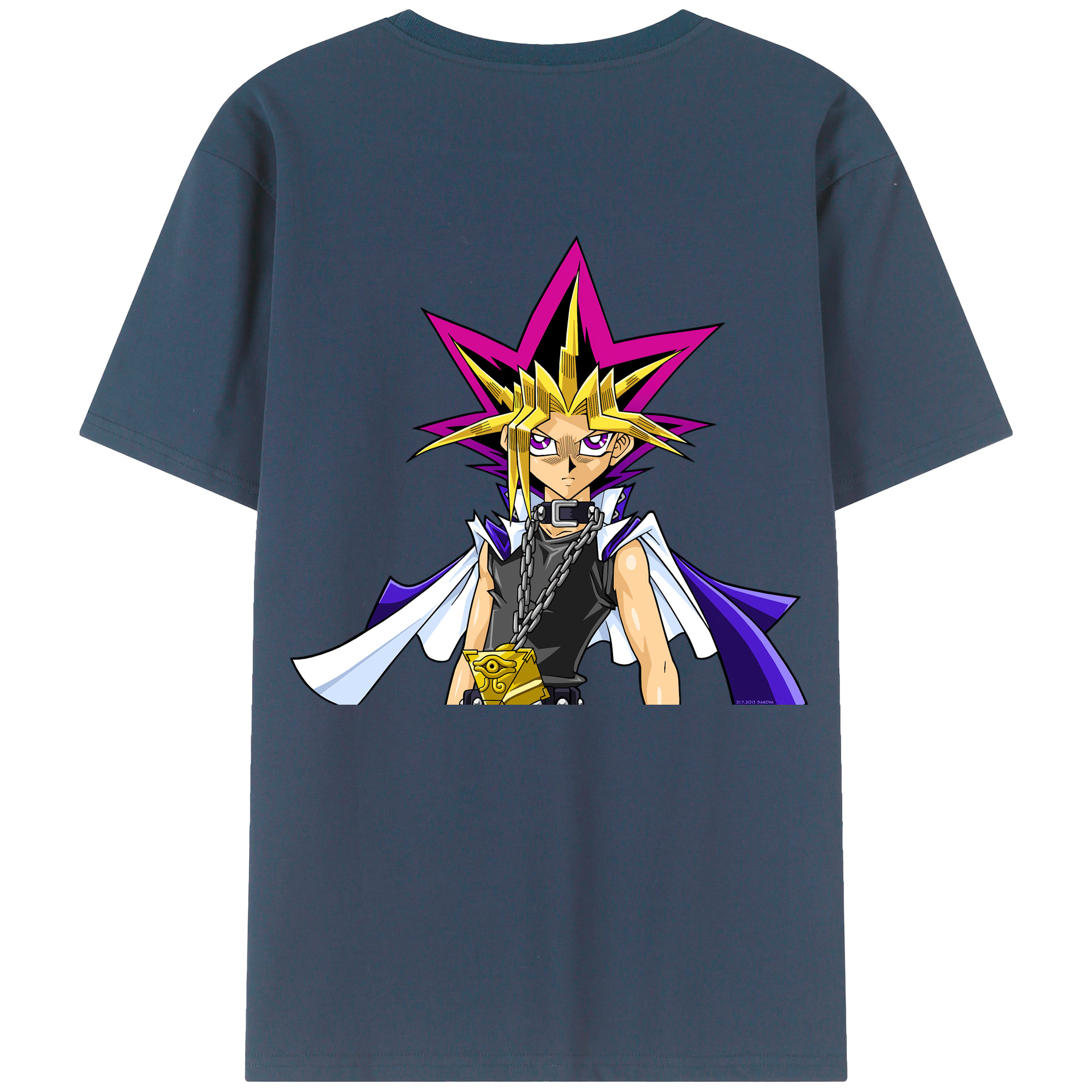 （画像用） 遊☆戯☆王 Yu-Gi-Oh! レディース半袖Tシャツ(バックプリント)