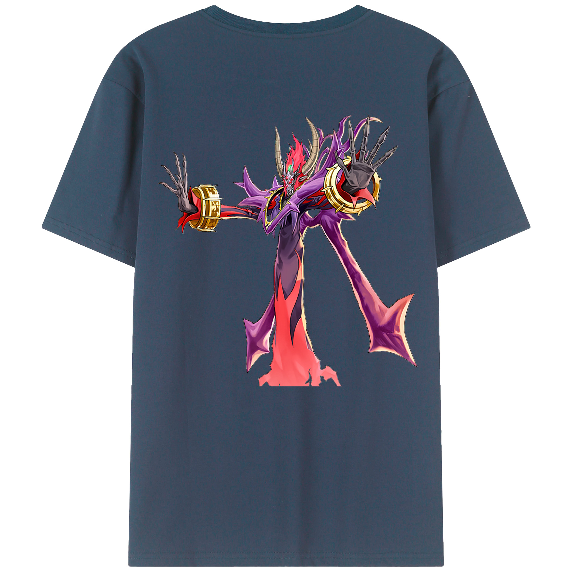 （画像用） 遊☆戯☆王 Yu-Gi-Oh! レディース半袖Tシャツ(バックプリント)