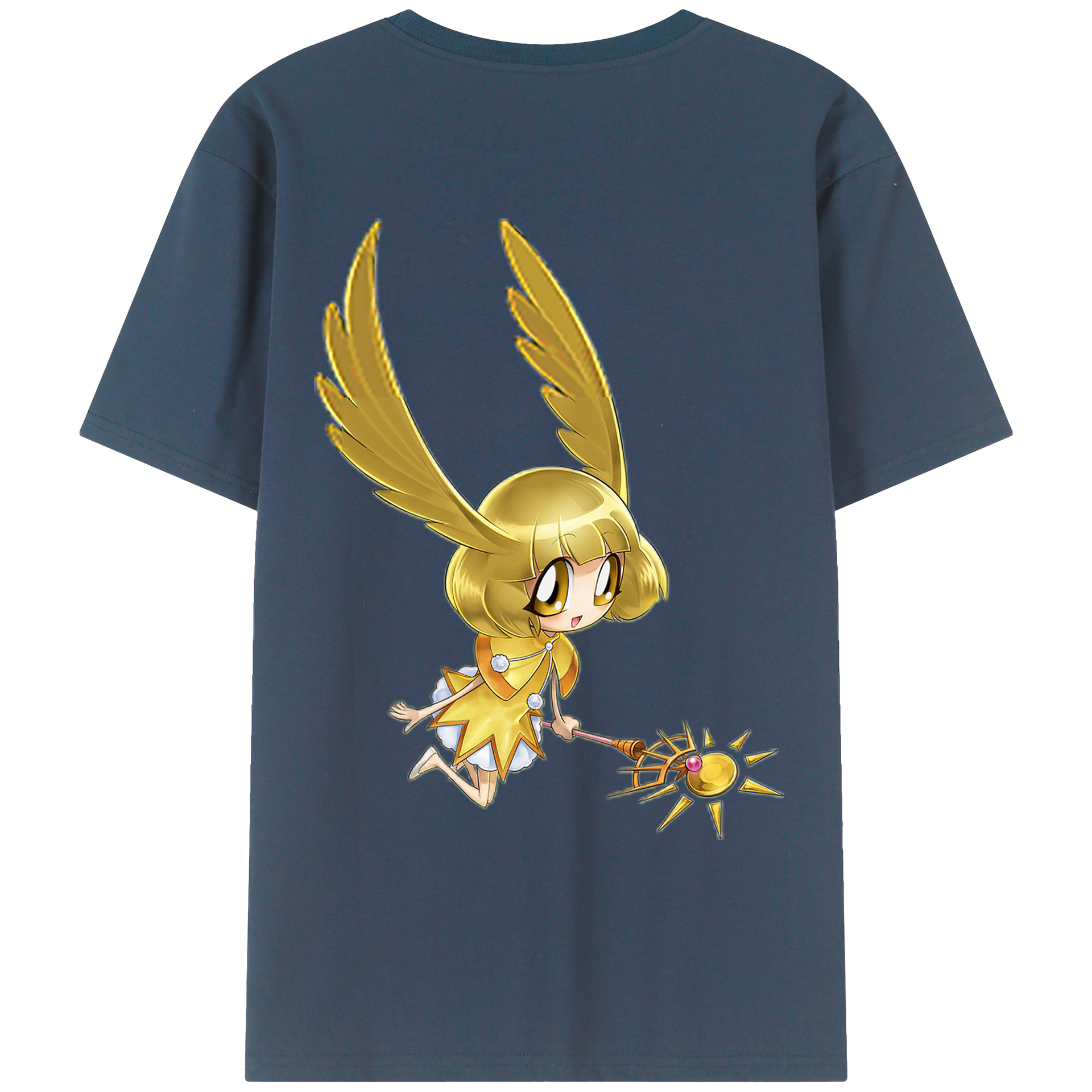 （画像用） 遊☆戯☆王 Yu-Gi-Oh! レディース半袖Tシャツ(バックプリント)