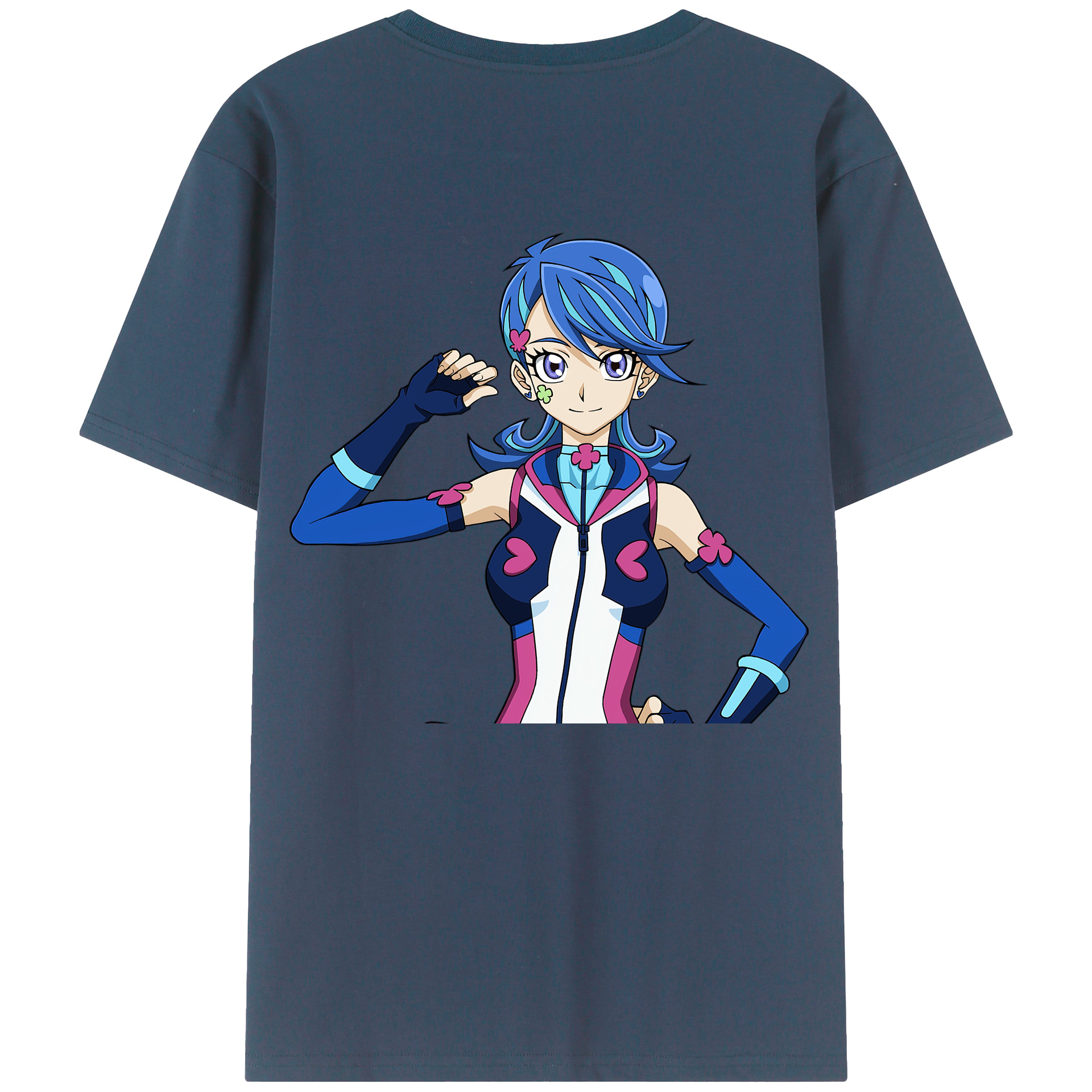 （画像用） 遊☆戯☆王 Yu-Gi-Oh! レディース半袖Tシャツ(バックプリント)