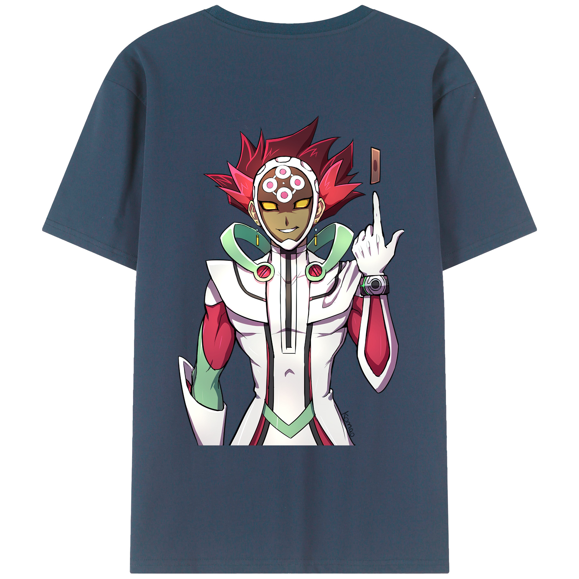 （画像用） 遊☆戯☆王 Yu-Gi-Oh! レディース半袖Tシャツ(バックプリント)