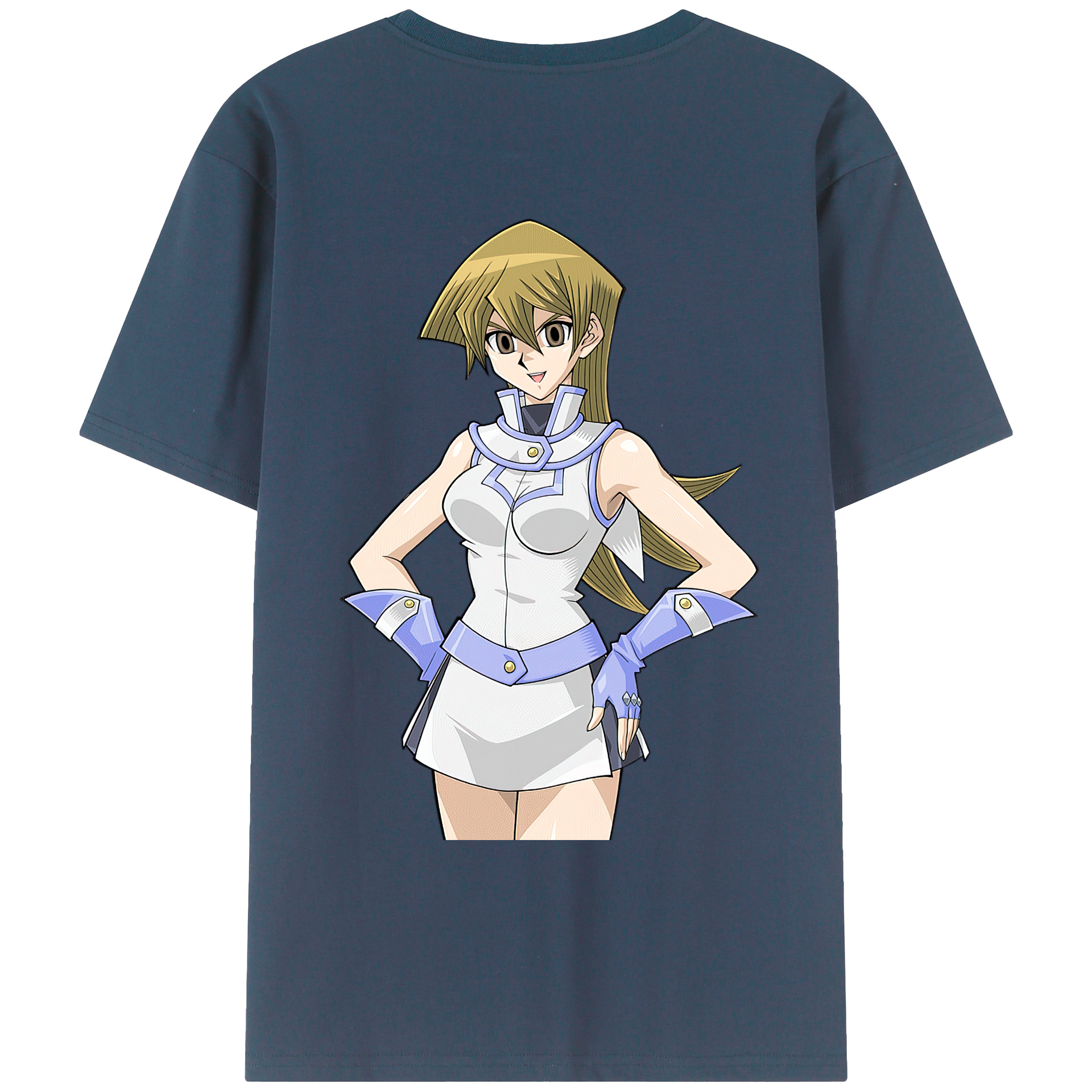 （画像用） 遊☆戯☆王 Yu-Gi-Oh! レディース半袖Tシャツ(バックプリント)