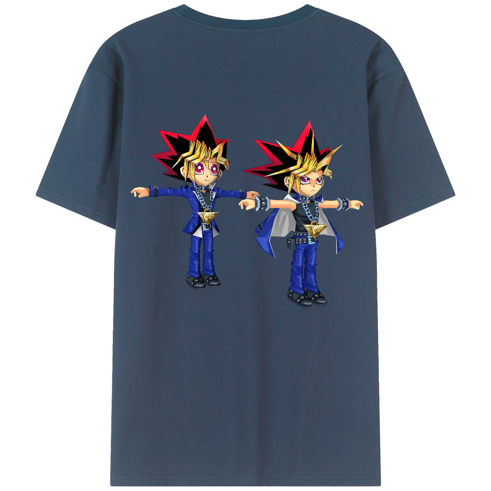 （画像用） 遊☆戯☆王 Yu-Gi-Oh! レディース半袖Tシャツ(バックプリント)
