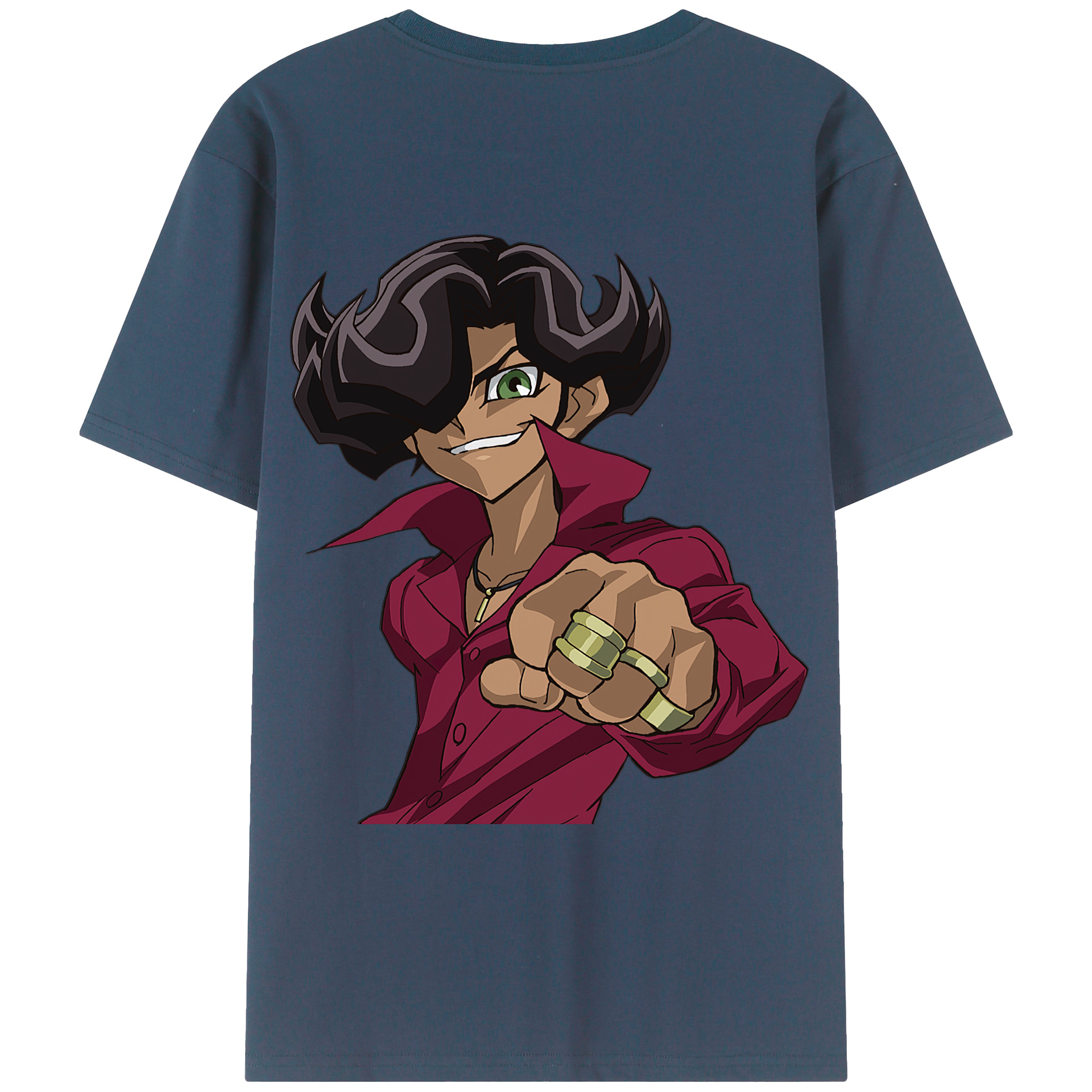 （画像用） 遊☆戯☆王 Yu-Gi-Oh! レディース半袖Tシャツ(バックプリント)