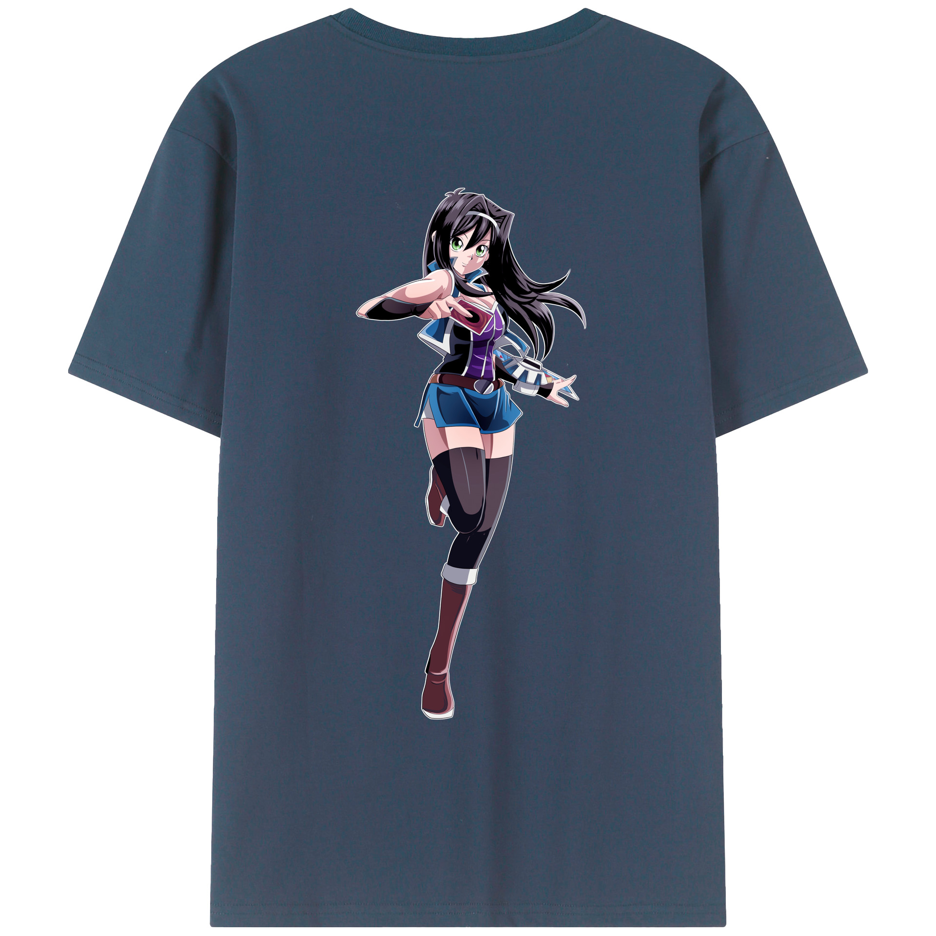 （画像用） 遊☆戯☆王 Yu-Gi-Oh! レディース半袖Tシャツ(バックプリント)