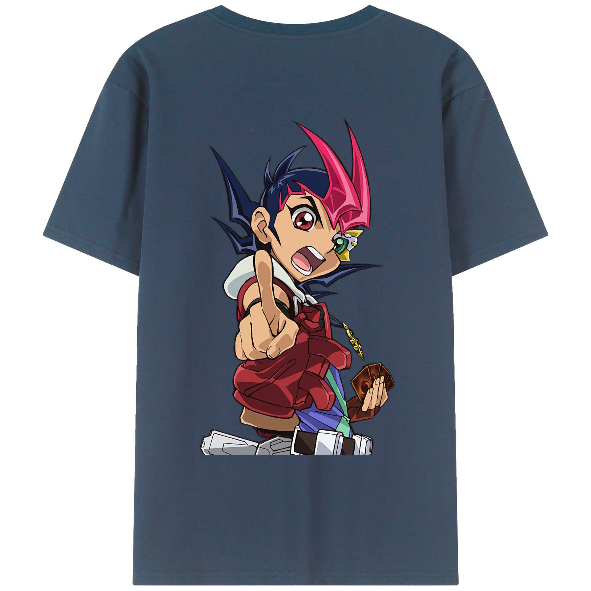 （画像用） 遊☆戯☆王 Yu-Gi-Oh! レディース半袖Tシャツ(バックプリント)
