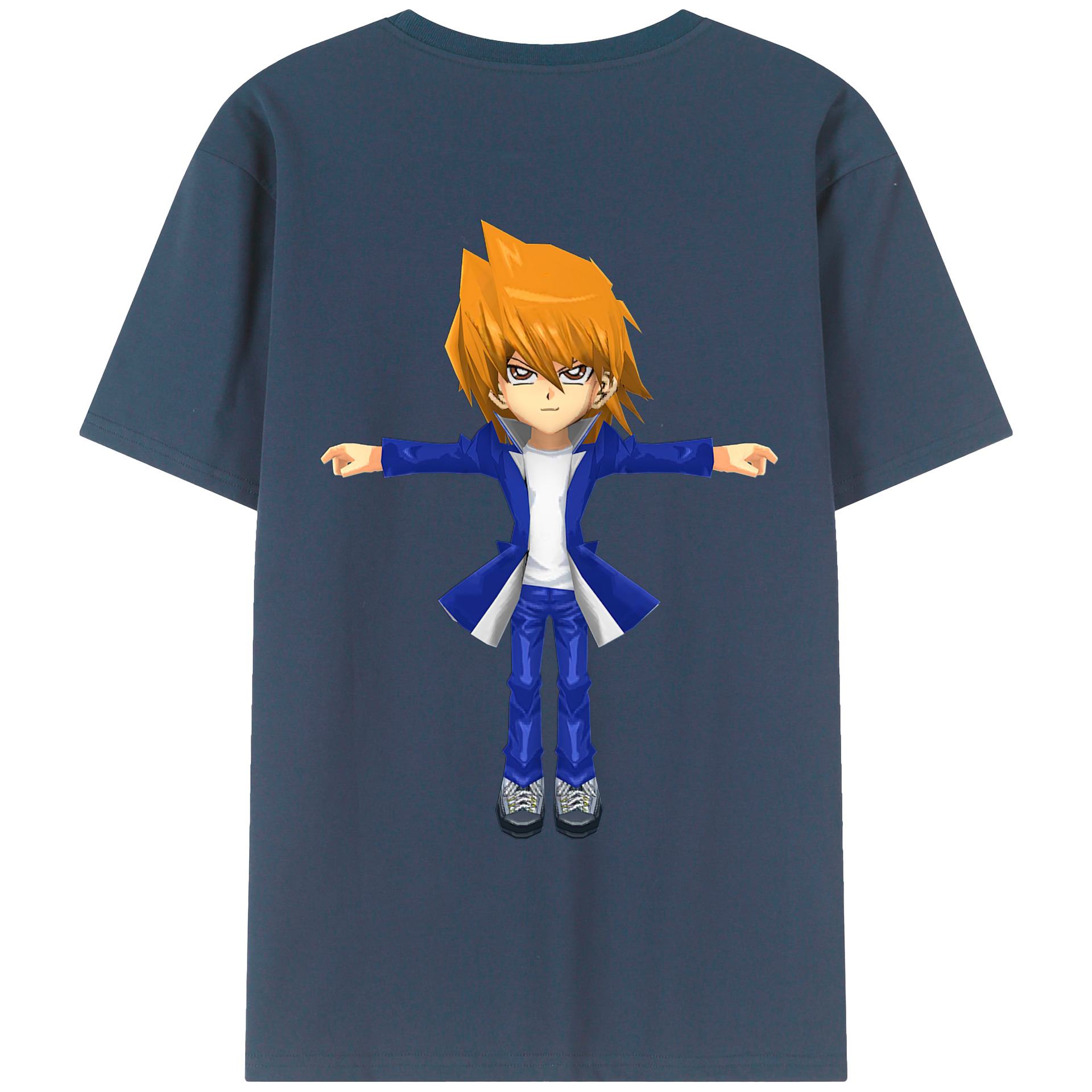 （画像用） 遊☆戯☆王 Yu-Gi-Oh! レディース半袖Tシャツ(バックプリント)