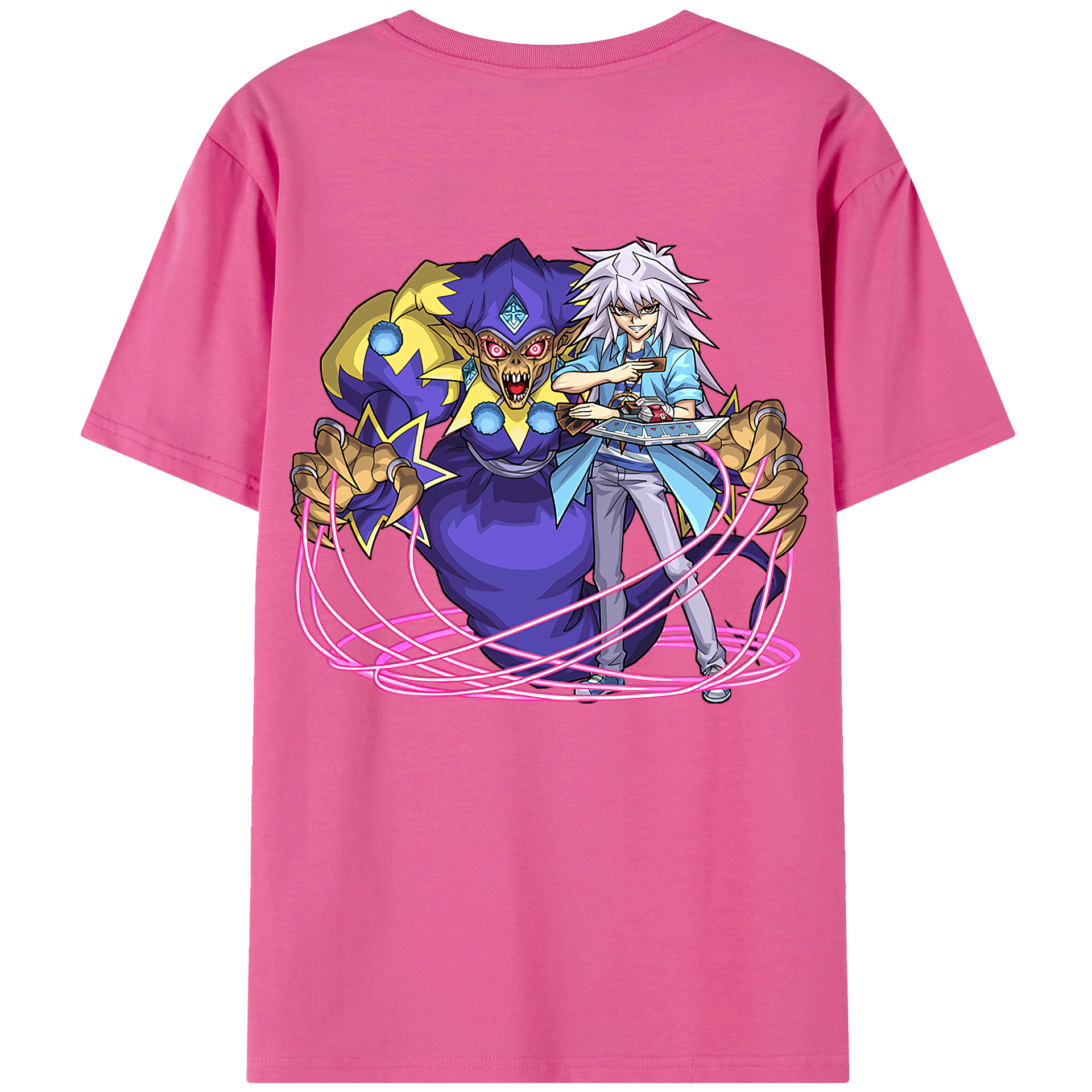 （画像用） 遊☆戯☆王 Yu-Gi-Oh! レディース半袖Tシャツ(バックプリント)