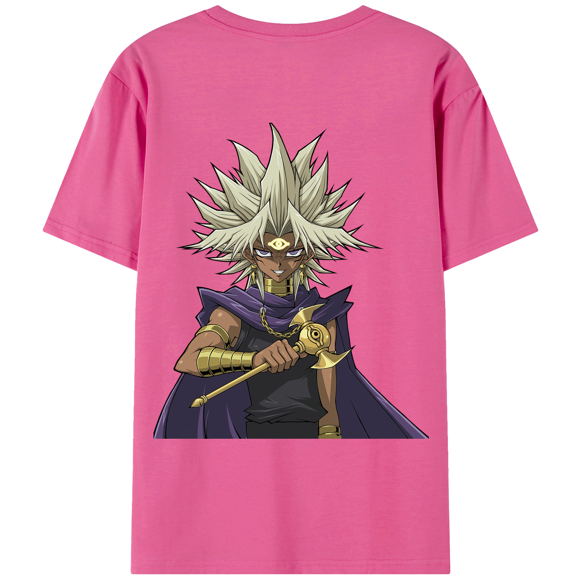 （画像用） 遊☆戯☆王 Yu-Gi-Oh! レディース半袖Tシャツ(バックプリント)