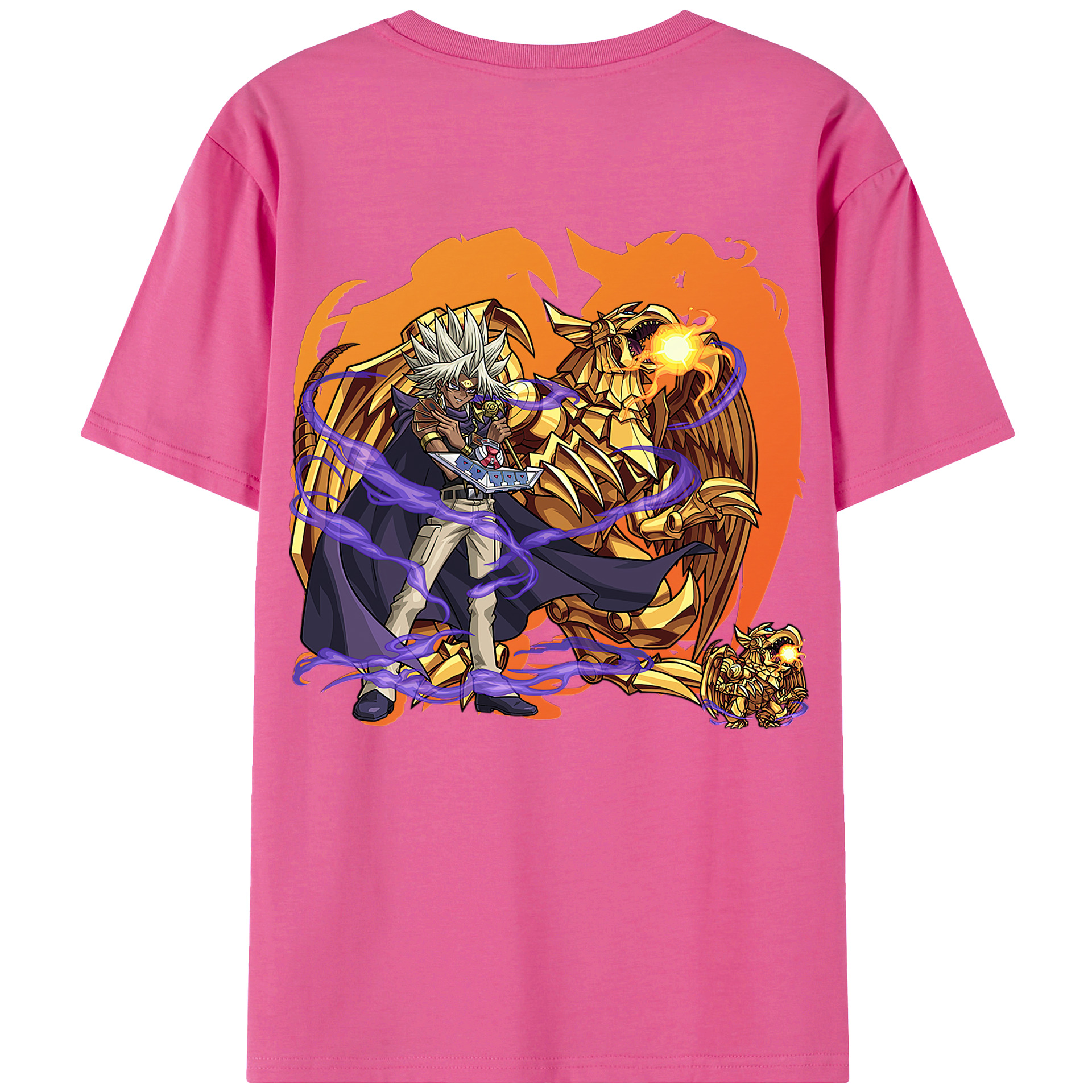 （画像用） 遊☆戯☆王 Yu-Gi-Oh! レディース半袖Tシャツ(バックプリント)