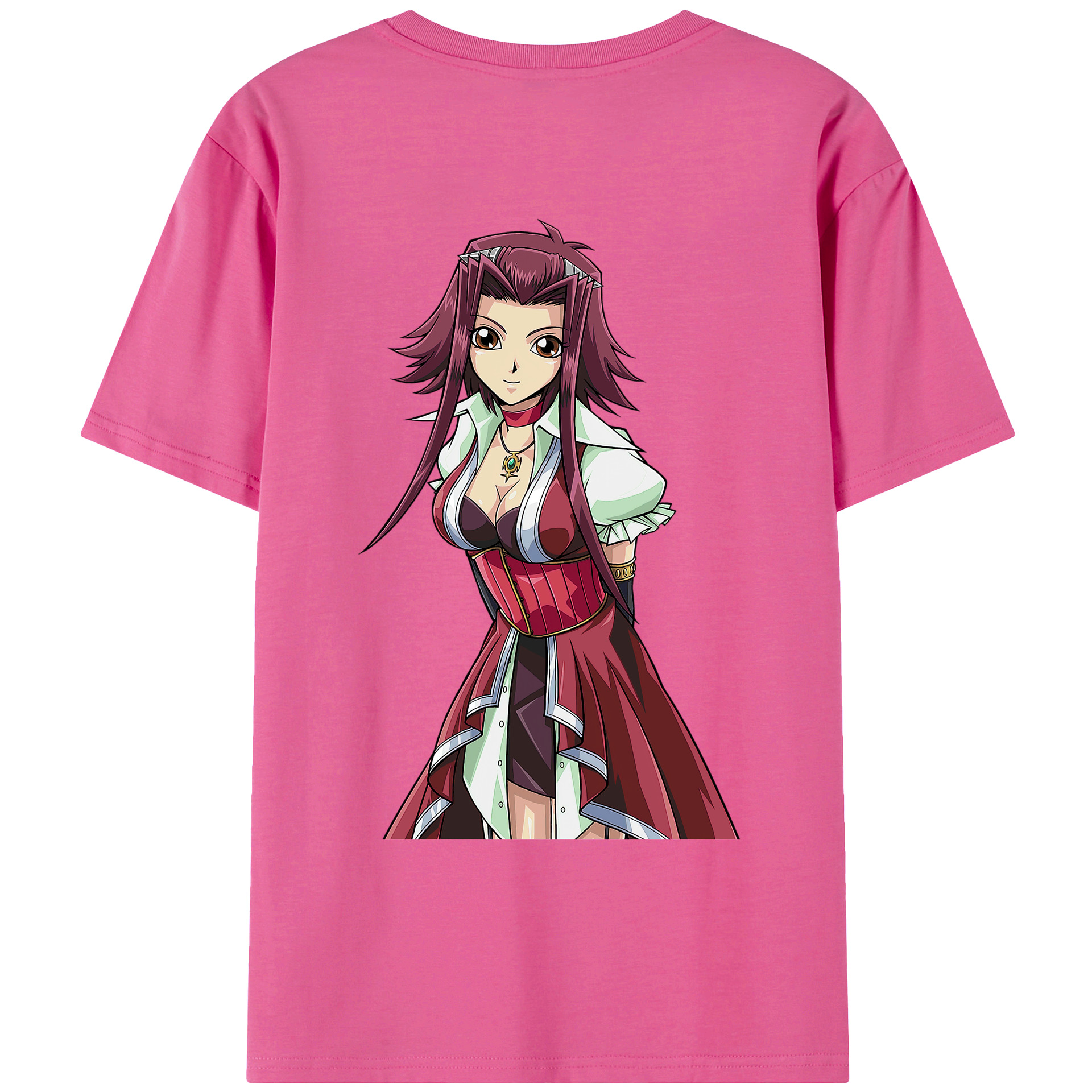 （画像用） 遊☆戯☆王 Yu-Gi-Oh! レディース半袖Tシャツ(バックプリント)