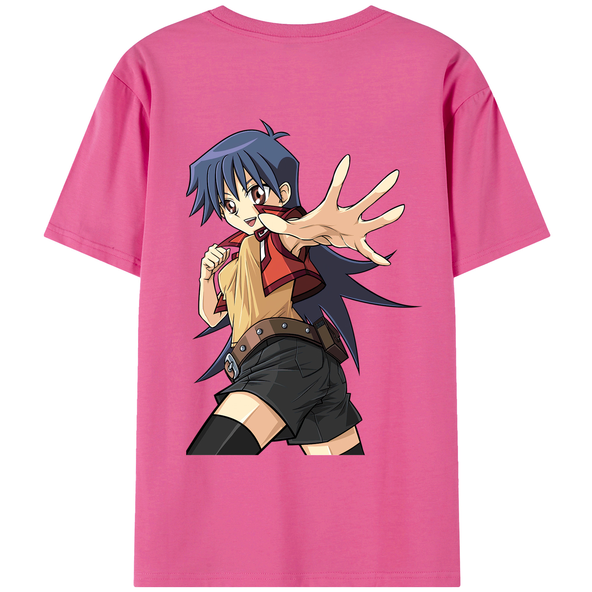 （画像用） 遊☆戯☆王 Yu-Gi-Oh! レディース半袖Tシャツ(バックプリント)