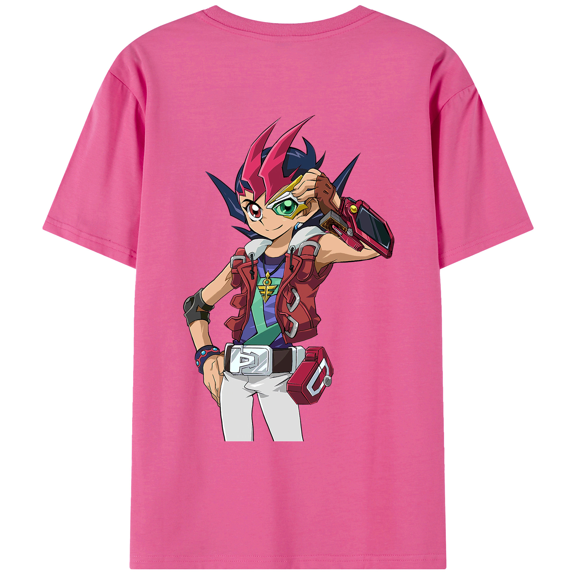 （画像用） 遊☆戯☆王 Yu-Gi-Oh! レディース半袖Tシャツ(バックプリント)