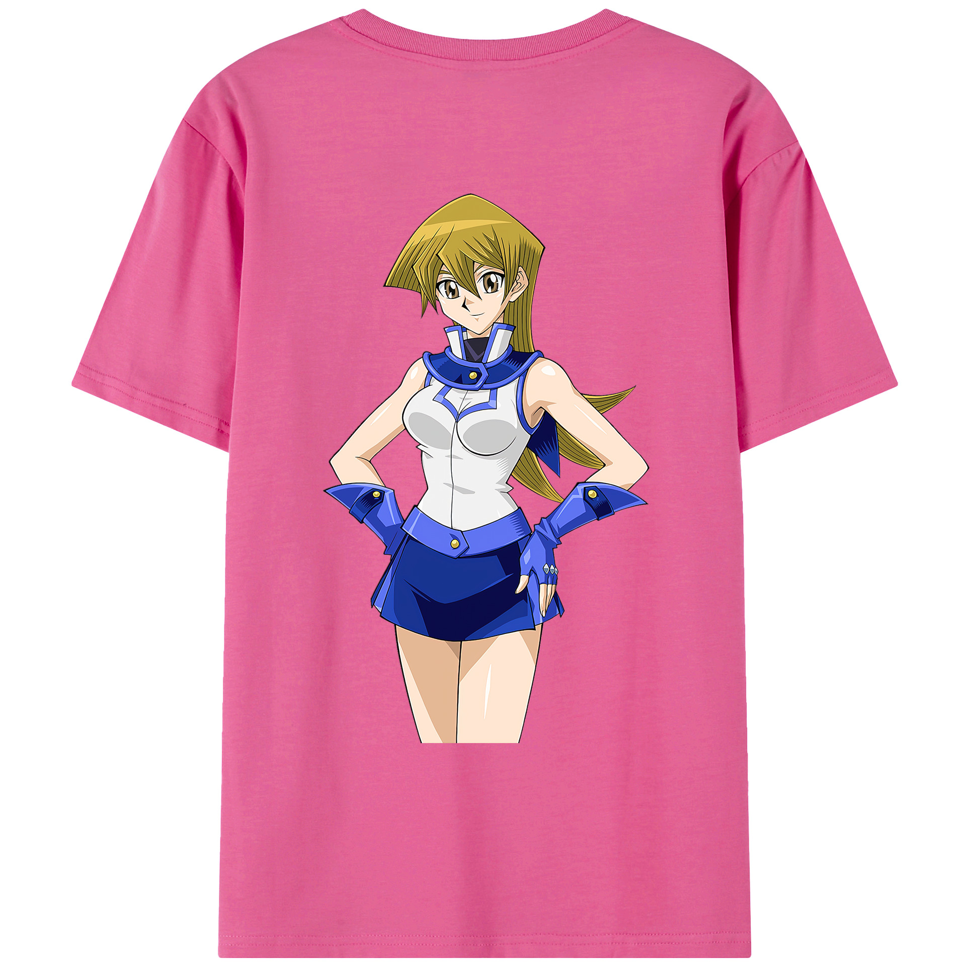 遊☆戯☆王 Yu-Gi-Oh! レディース半袖Tシャツ(バックプリント)